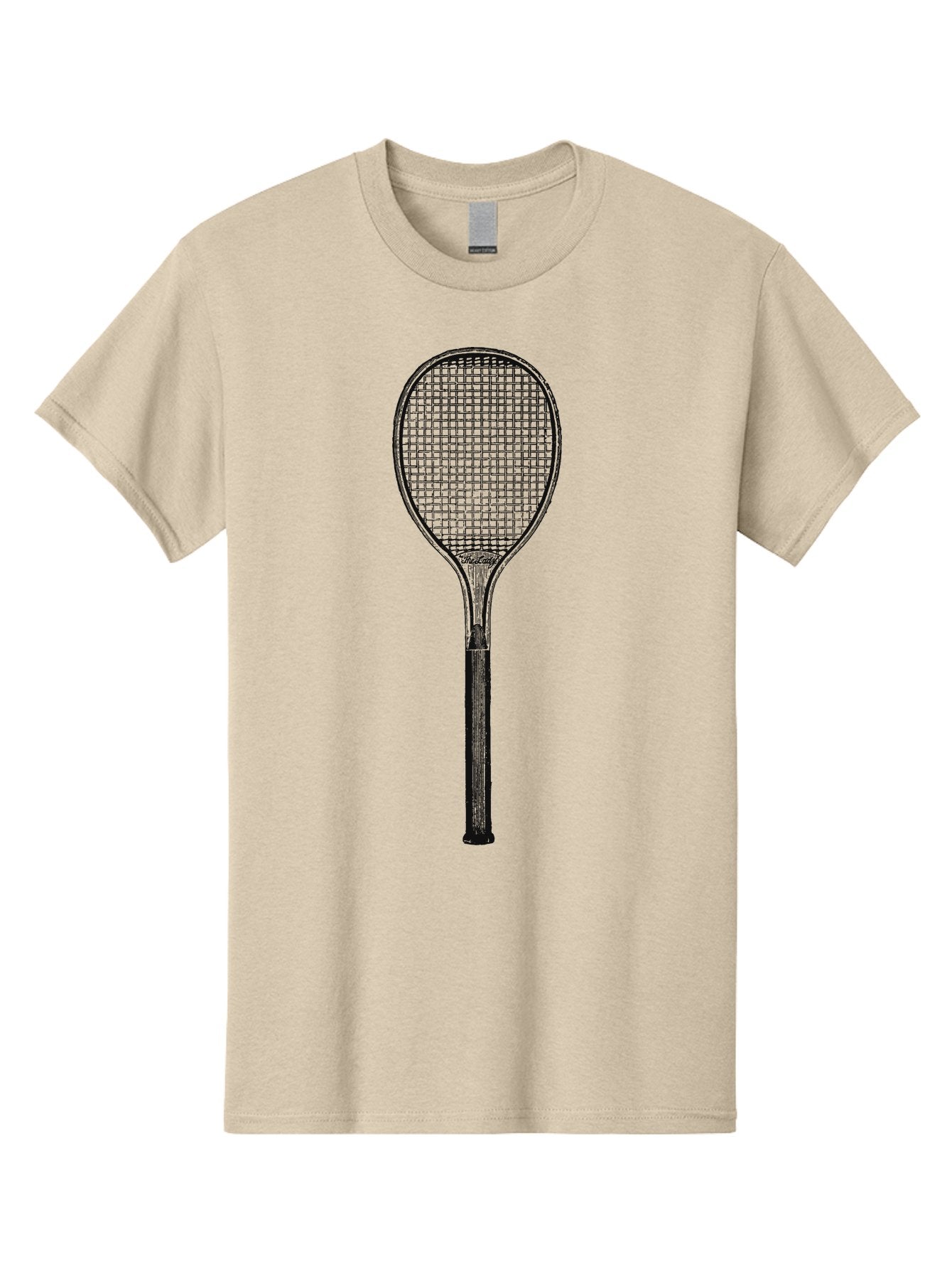 The Grand Slammer Men'S Graphic Tee, 100% Cotton, Comfortable Casual Summer Wear, Machine Washable, Tennis Racket, Sports Equipment, Tennis Gear, Racket Design, Tennis Player, Athletic Accessories Aae706 11