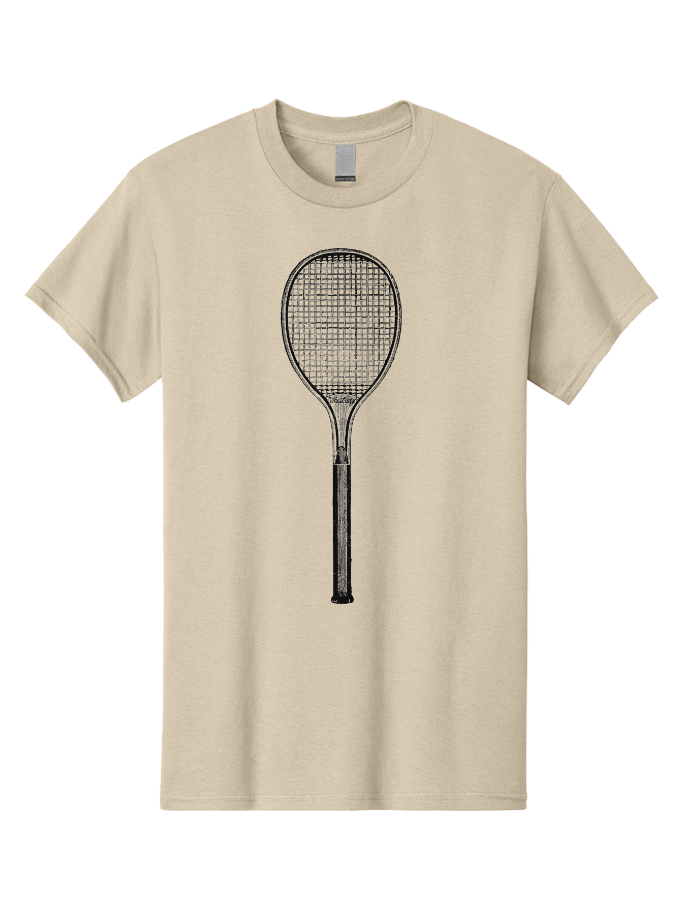 The Grand Slammer Men'S Graphic Tee, 100% Cotton, Comfortable Casual Summer Wear, Machine Washable, Tennis Racket, Sports Equipment, Tennis Gear, Racket Design, Tennis Player, Athletic Accessories Aae706 21