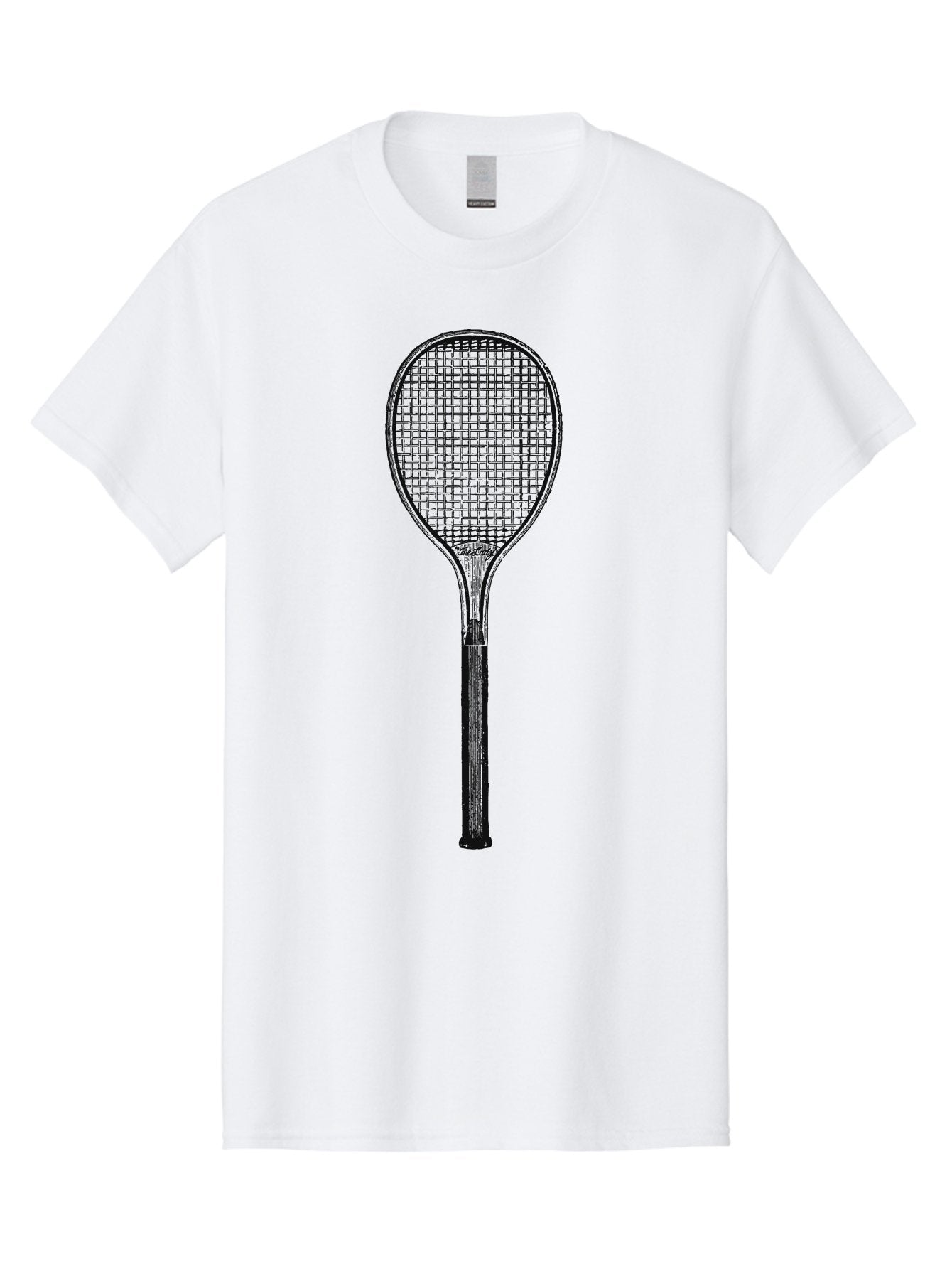 The Grand Slammer Men'S Graphic Tee, 100% Cotton, Comfortable Casual Summer Wear, Machine Washable, Tennis Racket, Sports Equipment, Tennis Gear, Racket Design, Tennis Player, Athletic Accessories Aae706 7