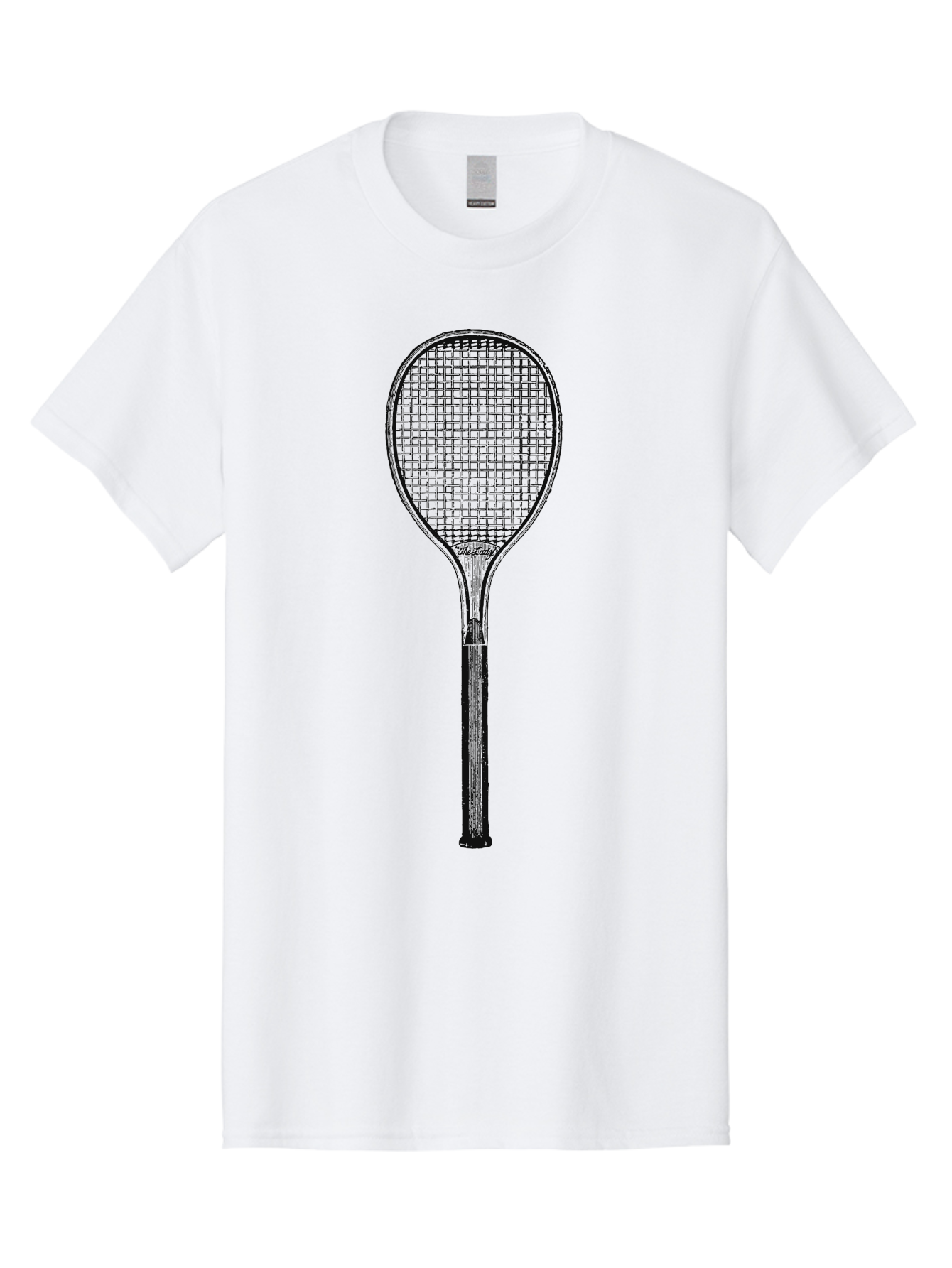 The Grand Slammer Men'S Graphic Tee, 100% Cotton, Comfortable Casual Summer Wear, Machine Washable, Tennis Racket, Sports Equipment, Tennis Gear, Racket Design, Tennis Player, Athletic Accessories Aae706 9
