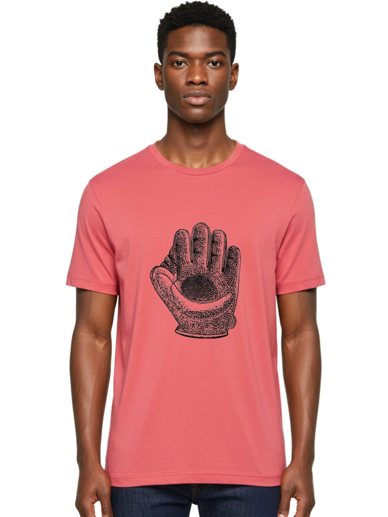 The Grip Men'S Graphic Tee, 100% Cotton, Comfortable Casual Summer Wear, Machine Washable, Goalie Glove, Soccer Equipment, Sports Gear, Hand Protection, Goalkeeper Accessories, Athletic Wear Aae707 19