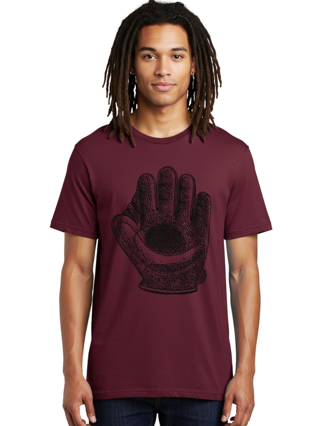 The Grip Men'S Graphic Tee, 100% Cotton, Comfortable Casual Summer Wear, Machine Washable, Goalie Glove, Soccer Equipment, Sports Gear, Hand Protection, Goalkeeper Accessories, Athletic Wear Aae707 28