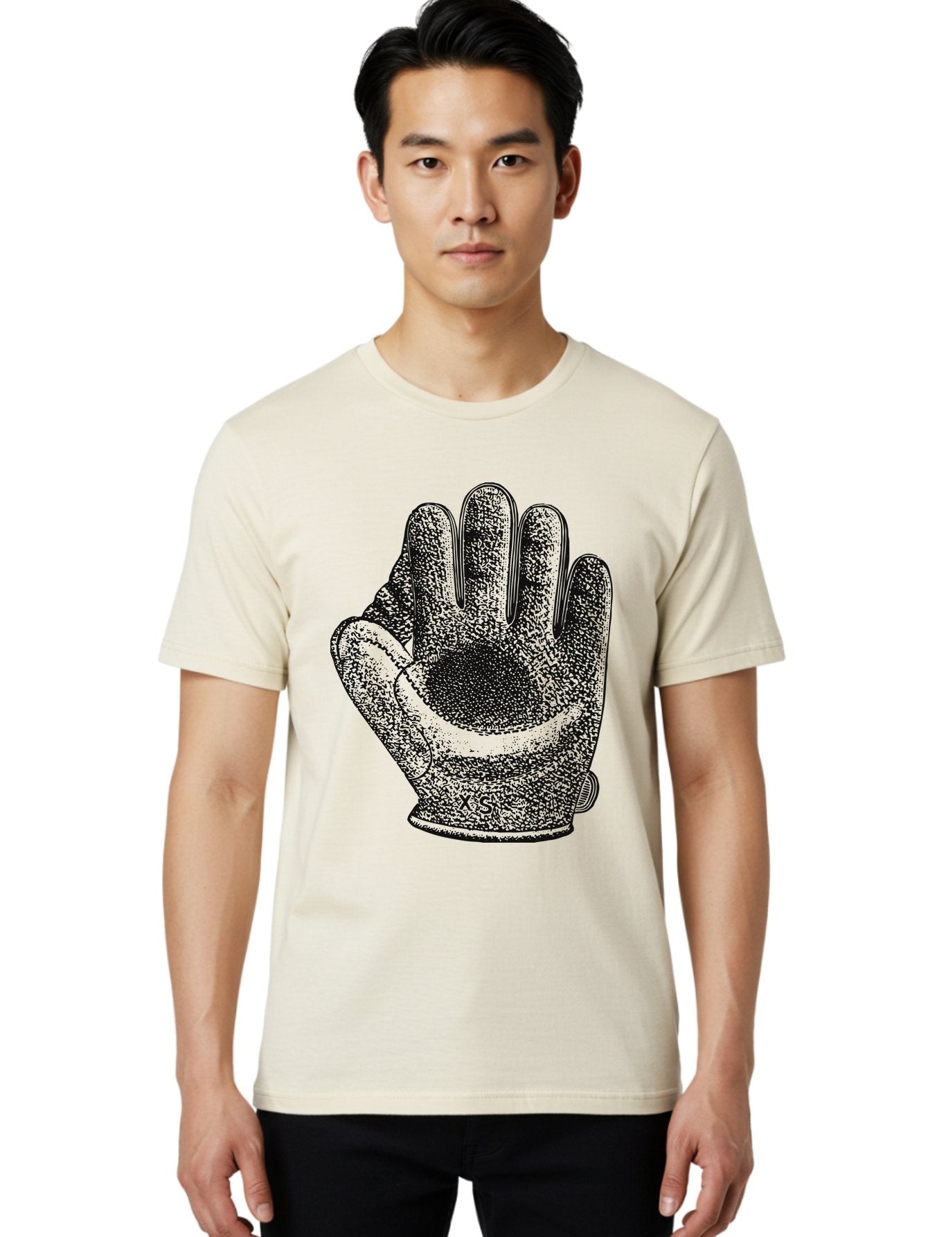 The Grip Men'S Graphic Tee, 100% Cotton, Comfortable Casual Summer Wear, Machine Washable, Goalie Glove, Soccer Equipment, Sports Gear, Hand Protection, Goalkeeper Accessories, Athletic Wear Aae707 16