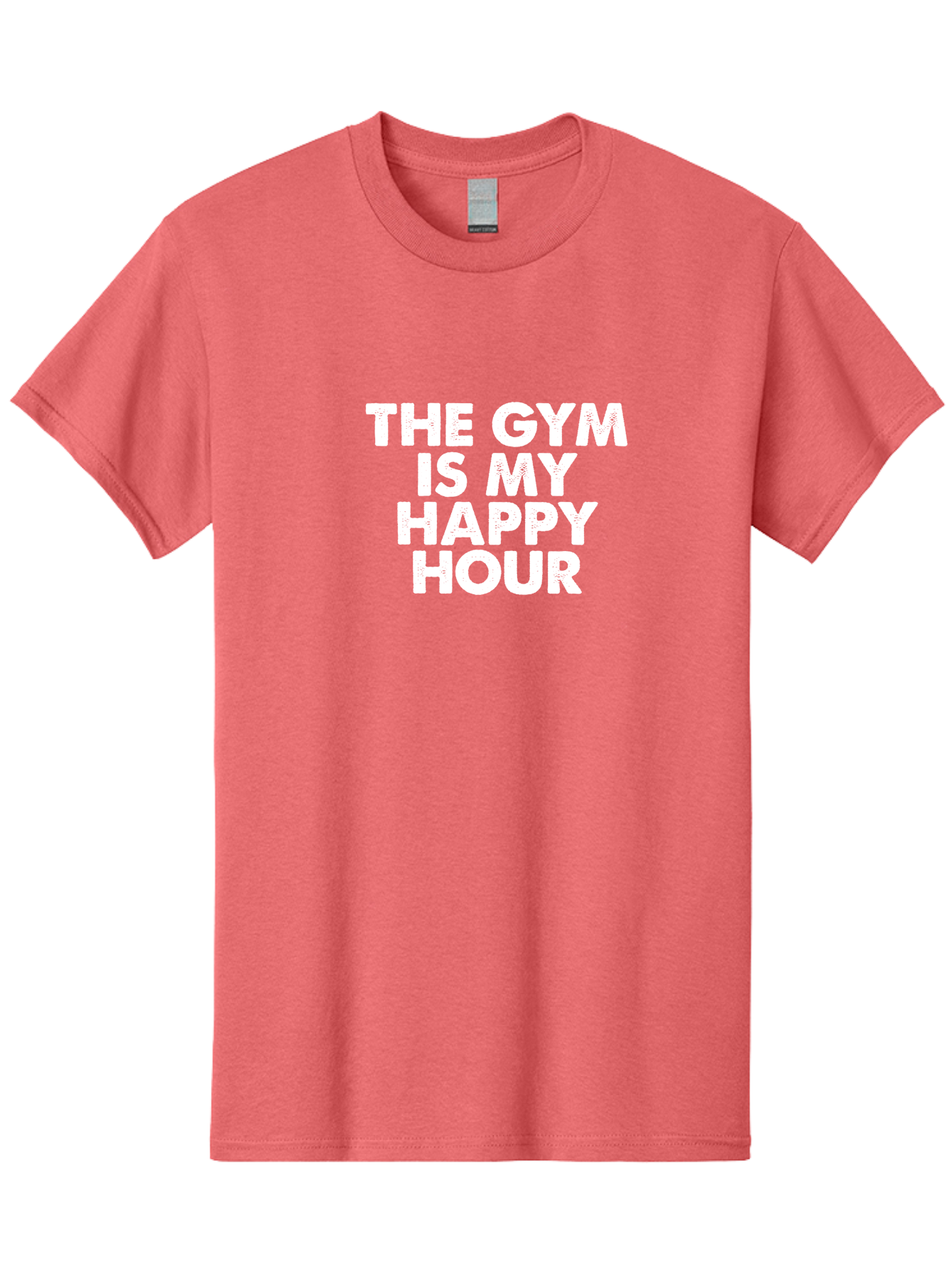The Gym Is My Happy Hour Men'S Graphic Tee, 100% Cotton, Comfortable Casual Summer Wear, Machine Washable, Gym Motivation, Fitness Inspiration, Workout Encouragement, Gym Love, Happy Hour, Fitness Goals, Exercise Motivation, Healthy Lifestyle Aae709 21
