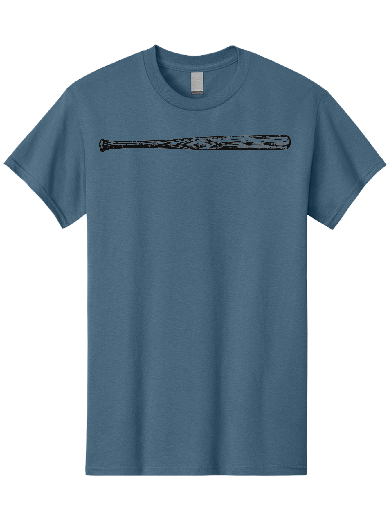 The Lumber King Men'S Graphic Tee, 100% Cotton, Comfortable Casual Summer Wear, Machine Washable, Baseball Bat, Sports Equipment, Wooden Bat, Baseball Gear, Athletic Equipment, Sports Accessories, Baseball Sports Aae715 15