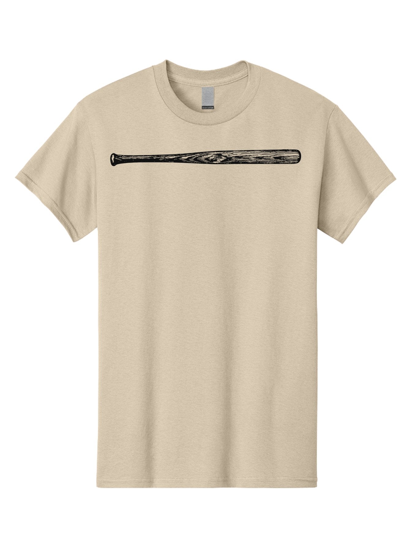 The Lumber King Men'S Graphic Tee, 100% Cotton, Comfortable Casual Summer Wear, Machine Washable, Baseball Bat, Sports Equipment, Wooden Bat, Baseball Gear, Athletic Equipment, Sports Accessories, Baseball Sports Aae715 13
