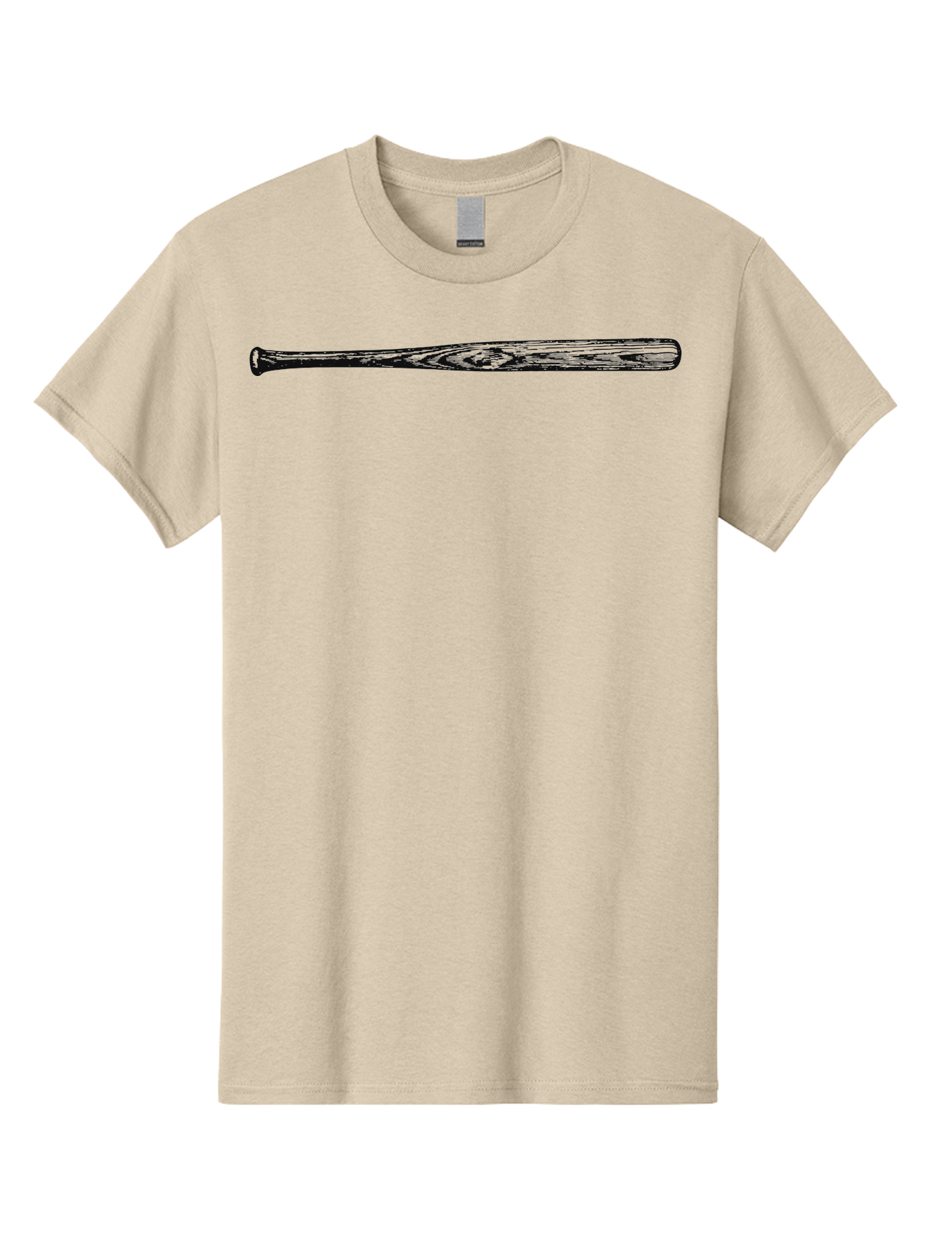 The Lumber King Men'S Graphic Tee, 100% Cotton, Comfortable Casual Summer Wear, Machine Washable, Baseball Bat, Sports Equipment, Wooden Bat, Baseball Gear, Athletic Equipment, Sports Accessories, Baseball Sports Aae715 25