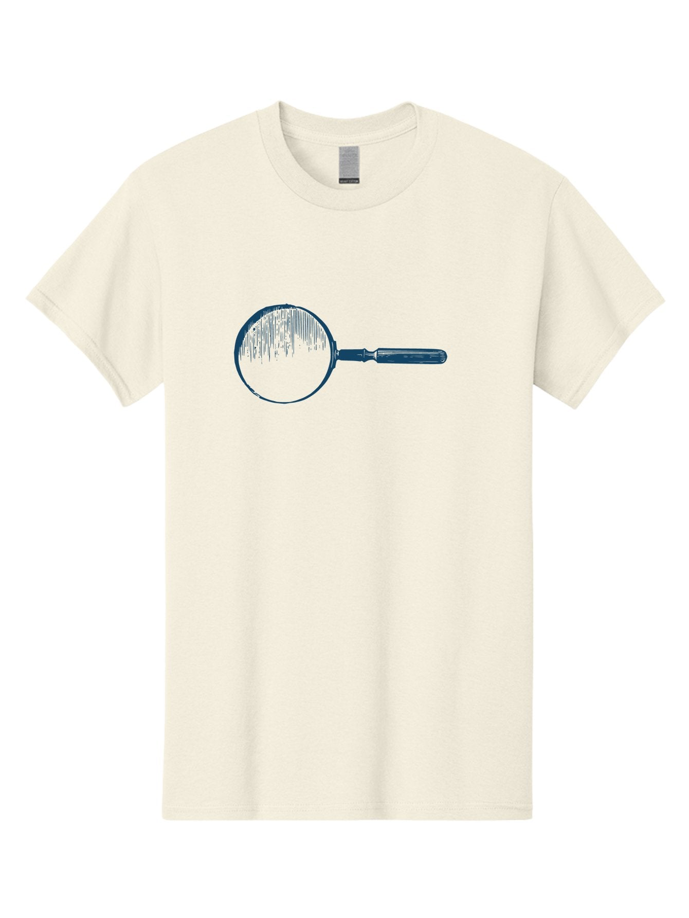 The Magnifying Lens Men'S Graphic Tee, 100% Cotton, Comfortable Casual Summer Wear, Machine Washable, Magnifying Glass, Detective Tool, Investigation, Research, Observation, Inspection, Discovery, Detailed Examination Aae716 7