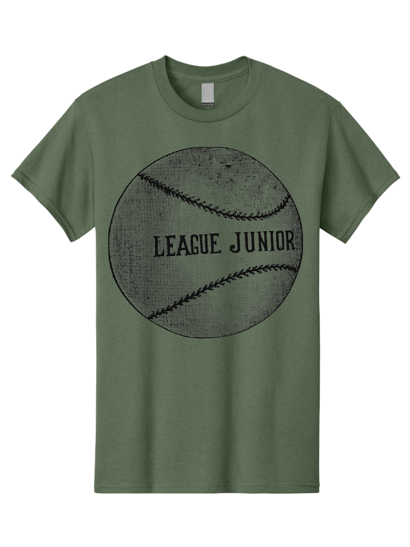 The Starter Ball Men'S Graphic Tee, 100% Cotton, Comfortable Casual Summer Wear, Machine Washable, Baseball, Youth Sports, League Junior, Junior Baseball, Sports Logo, Team Spirit, Baseball Stitching, Youth League Aae721 27