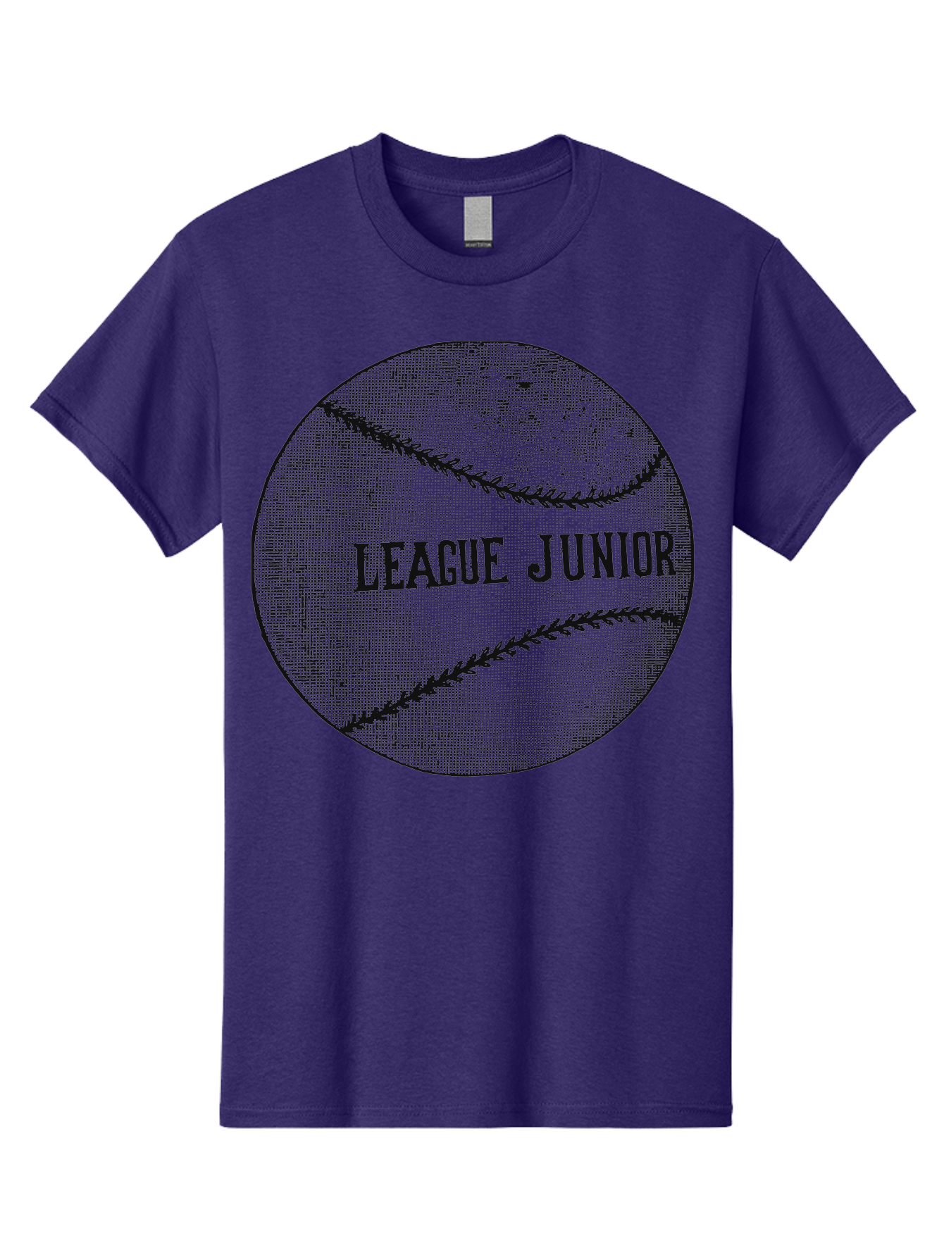 The Starter Ball Men'S Graphic Tee, 100% Cotton, Comfortable Casual Summer Wear, Machine Washable, Baseball, Youth Sports, League Junior, Junior Baseball, Sports Logo, Team Spirit, Baseball Stitching, Youth League Aae721 23