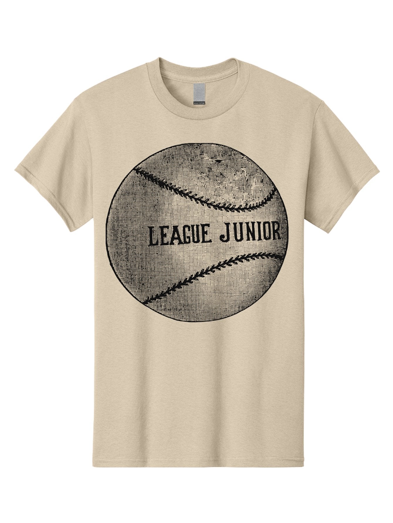 The Starter Ball Men'S Graphic Tee, 100% Cotton, Comfortable Casual Summer Wear, Machine Washable, Baseball, Youth Sports, League Junior, Junior Baseball, Sports Logo, Team Spirit, Baseball Stitching, Youth League Aae721 4