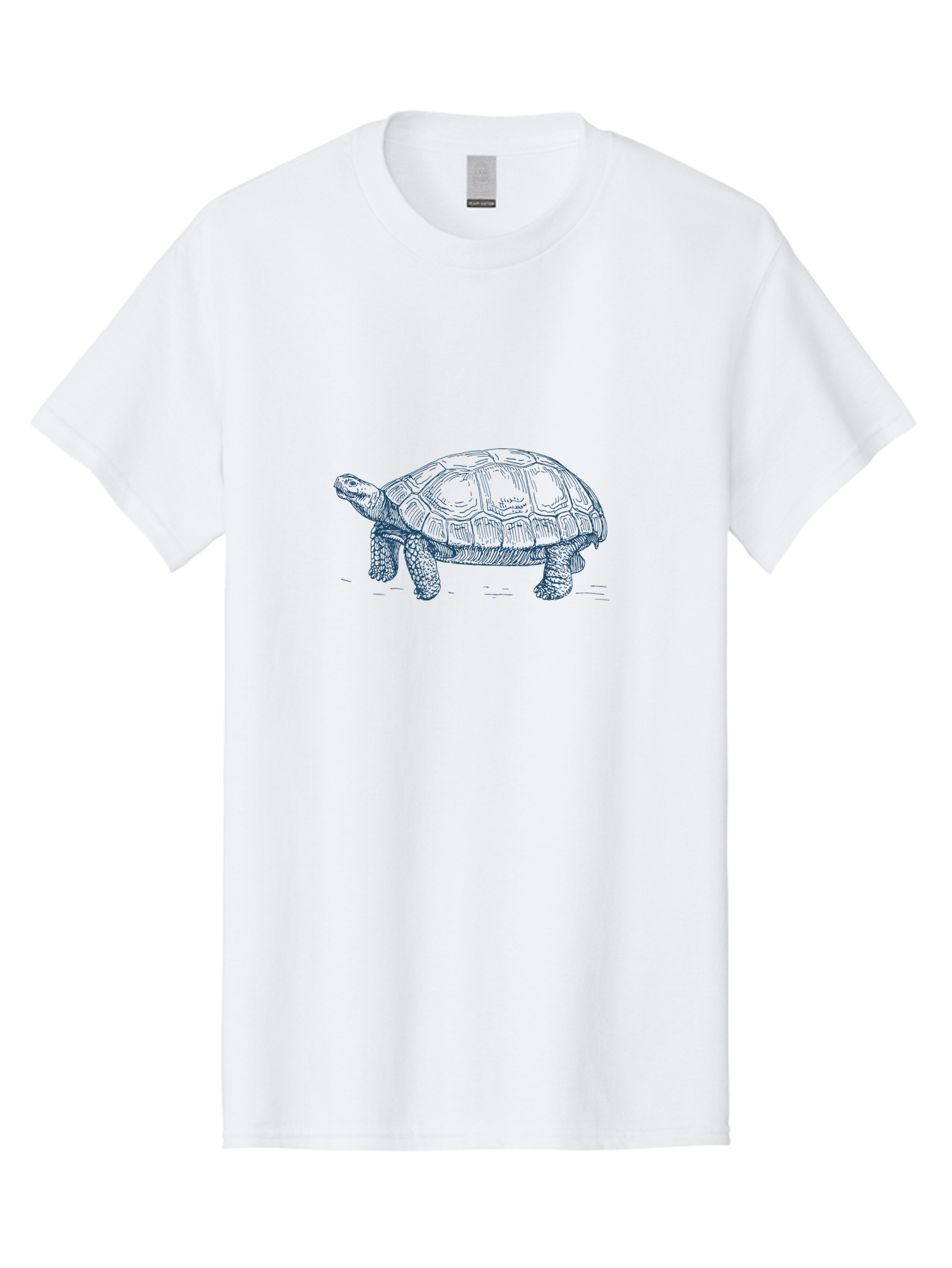 Turtle2-Other Men'S Graphic Tee, 100% Cotton, Comfortable Casual Summer Wear, Machine Washable, Tortoise Illustration, Reptile Art, Shell Design, Wildlife Drawing, Slow Moving Animal, Detailed Sketch, Natural Texture Aae748 15