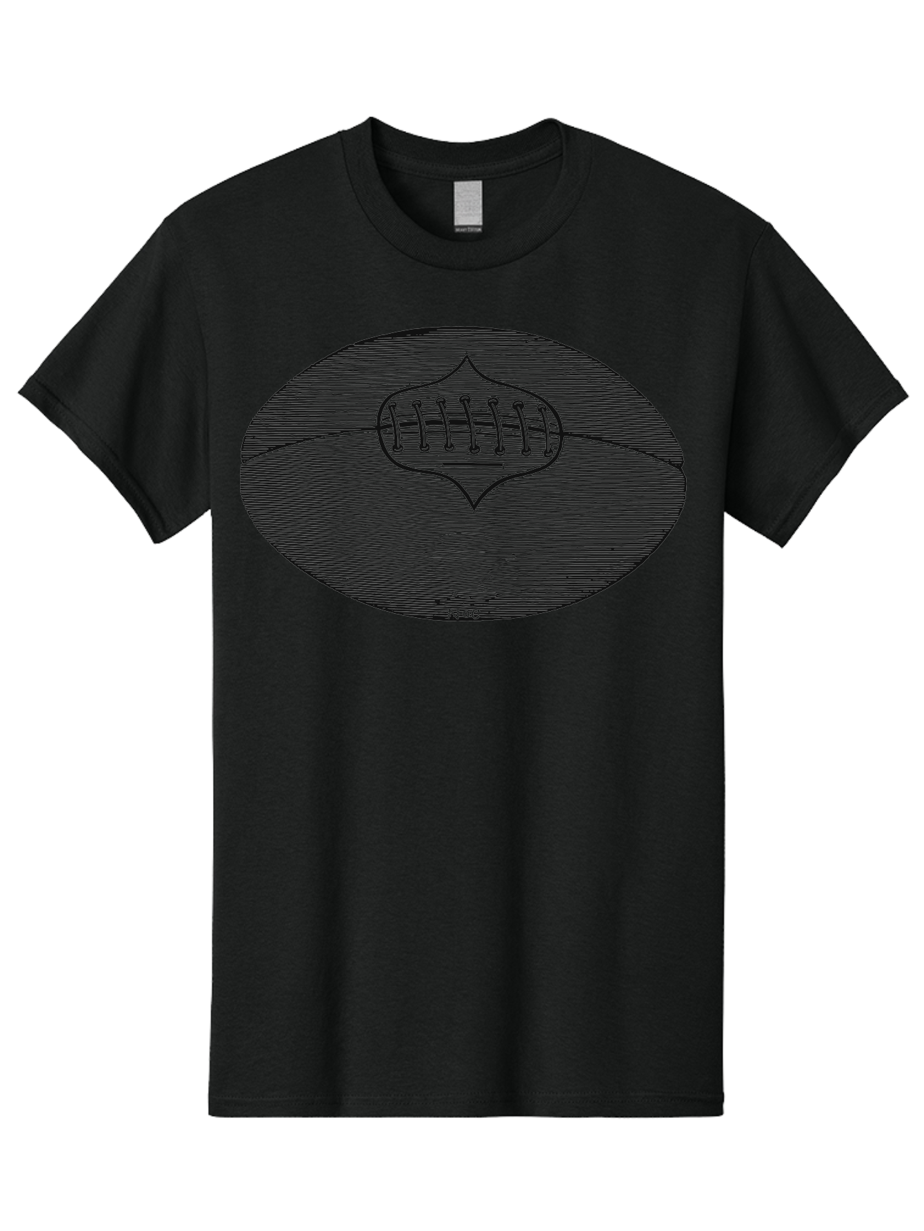 Toughkick Men'S Graphic Tee, 100% Cotton, Comfortable Casual Summer Wear, Machine Washable, American Football, Sports Equipment, Gridiron Football, Athletic Gear, Football Laces, Sports Icon, N O C Logo, Football Graphic, Sports Symbol Aae750