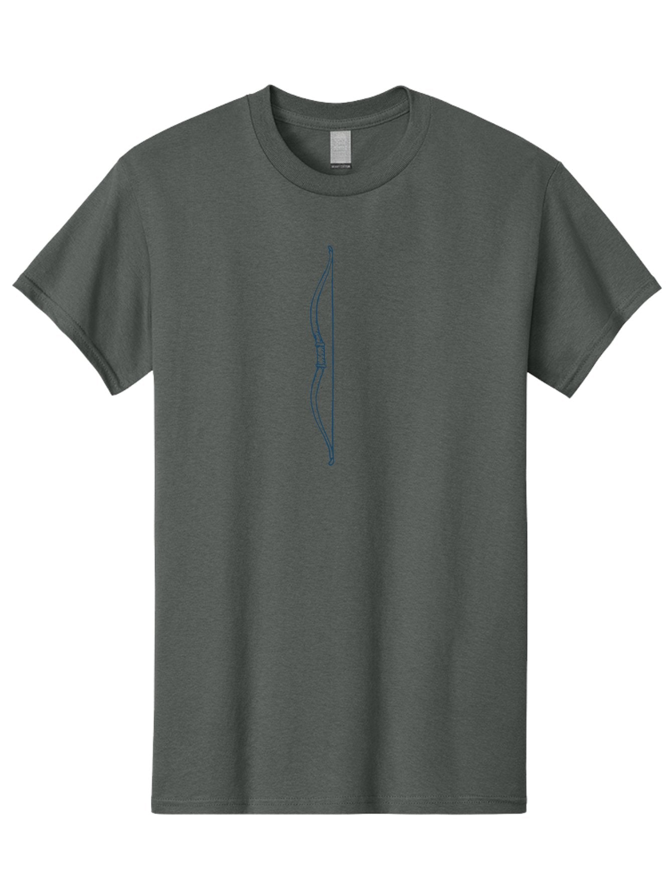 Traditional Hunting Bow Men'S Graphic Tee, 100% Cotton, Comfortable Casual Summer Wear, Machine Washable, Recurve Bow, Archery Equipment, Traditional Bow, Hunting Gear, Outdoor Sports, Precision Shooting, Bow Design Aae751 11