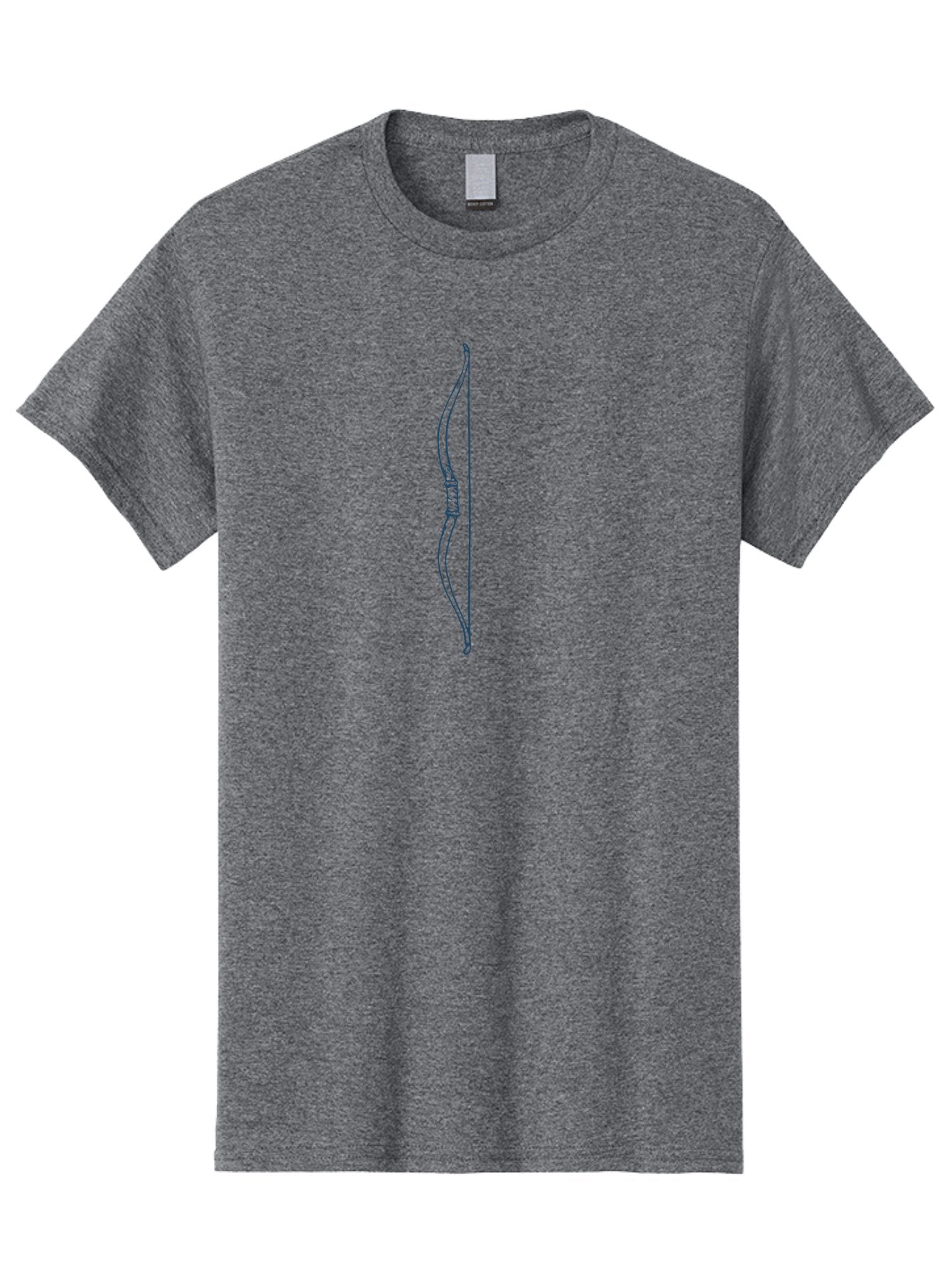Traditional Hunting Bow Men'S Graphic Tee, 100% Cotton, Comfortable Casual Summer Wear, Machine Washable, Recurve Bow, Archery Equipment, Traditional Bow, Hunting Gear, Outdoor Sports, Precision Shooting, Bow Design Aae751 9