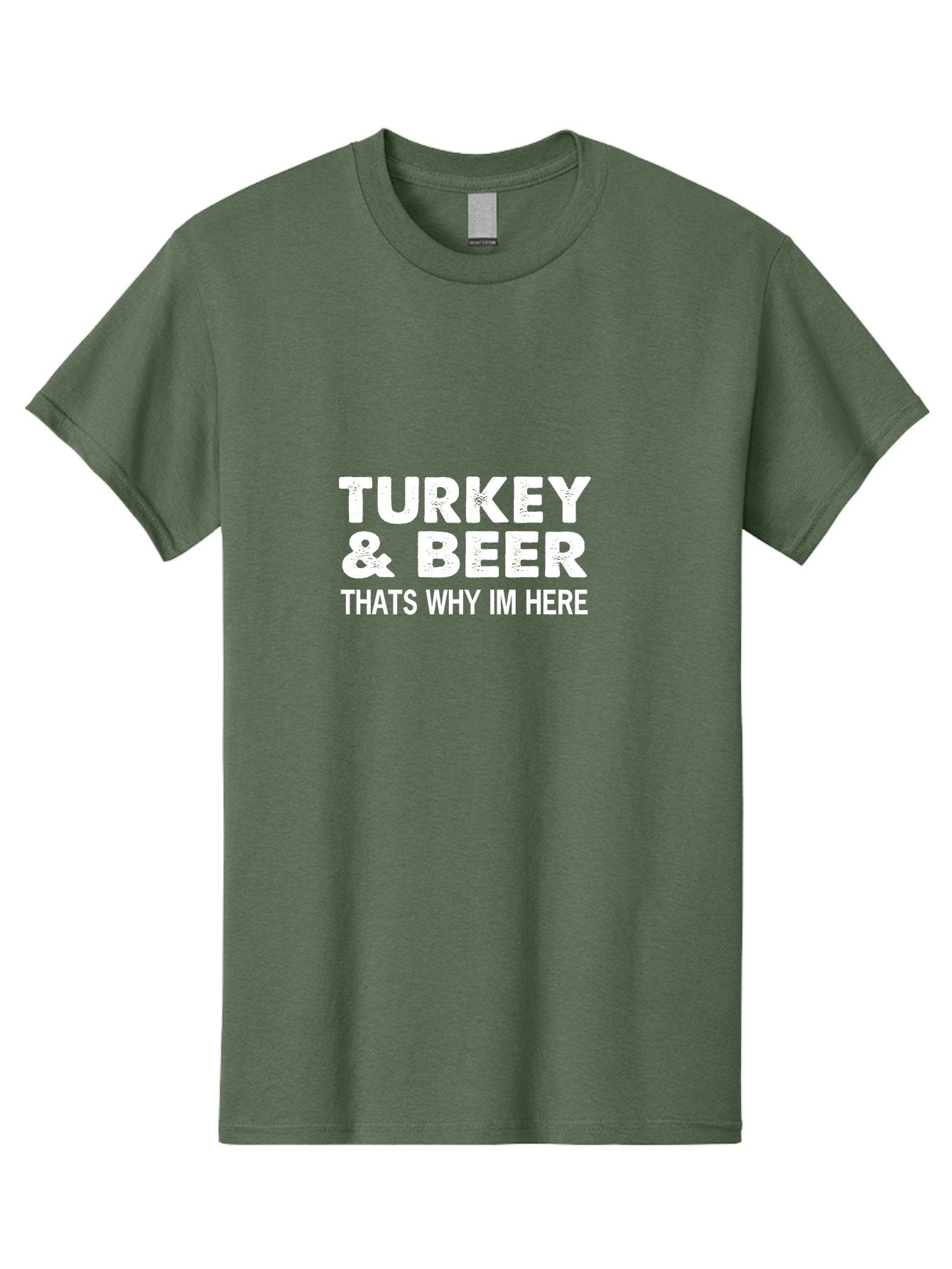 Turkey & Beer Men'S Graphic Tee, 100% Cotton, Comfortable Casual Summer Wear, Machine Washable, Thanksgiving Humor, Funny Quote, Funny Thanksgiving, Festive Vibe, Holiday Cheer, Funny Sayings, Humor, Funny Quotes, Funny Memes Aae760 7