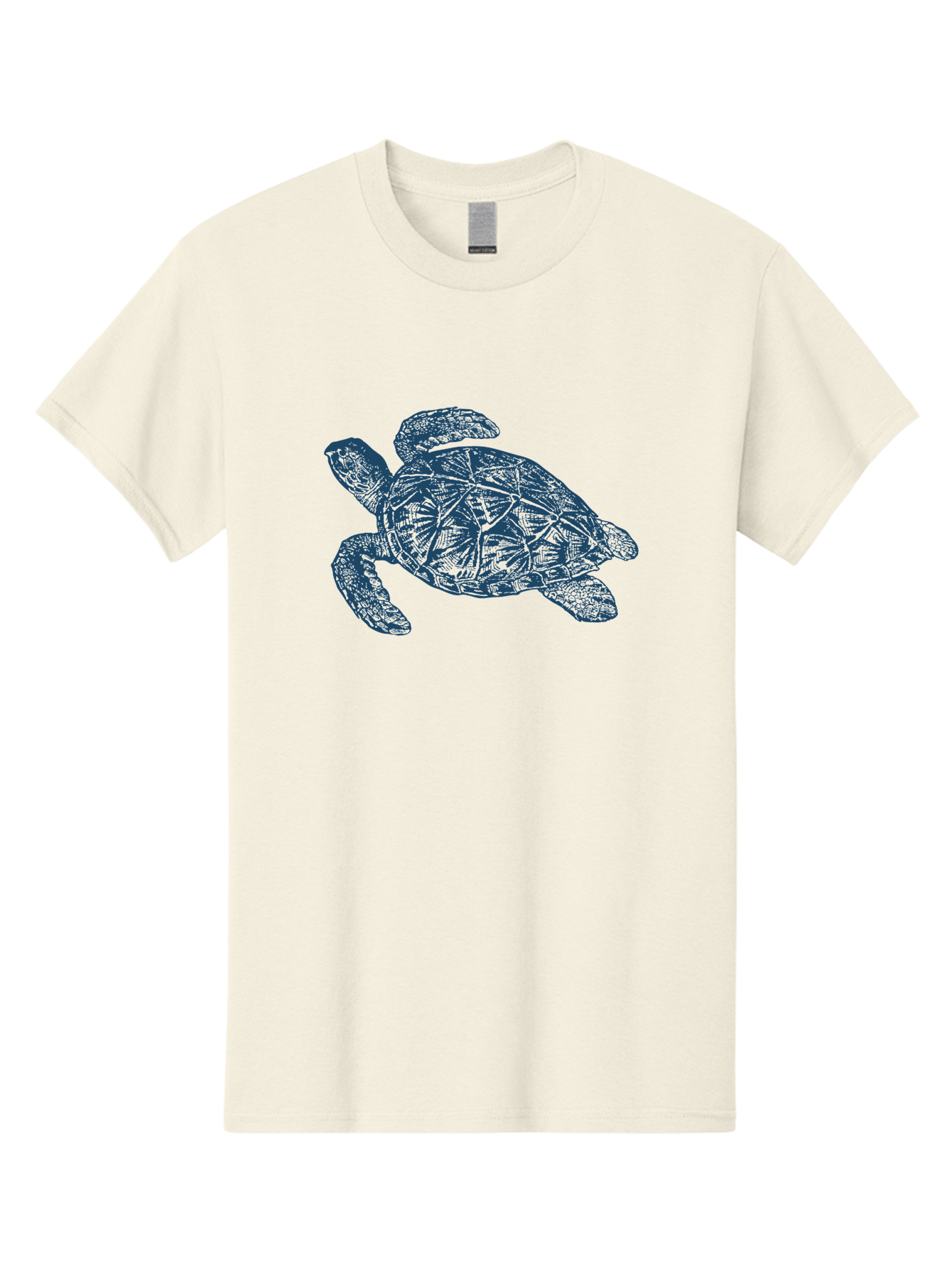 Turtle Drift Men'S Graphic Tee, 100% Cotton, Comfortable Casual Summer Wear, Machine Washable, Sea Turtle, Marine Life, Ocean Creature, Wildlife Conservation, Protected Species, Slow-Moving Animal, Shell Pattern, Blue Illustration, Aae763 29