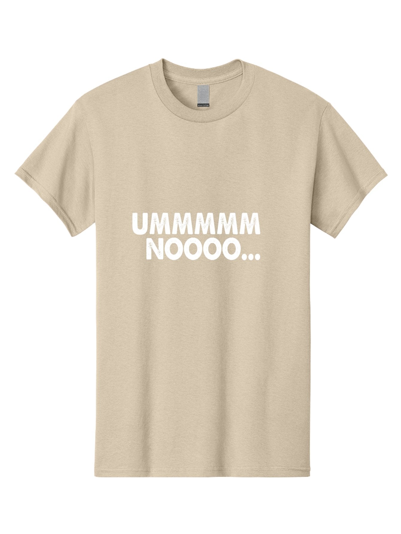 Ummmmm Noooo-01 Men'S Graphic Tee, 100% Cotton, Comfortable Casual Summer Wear, Machine Washable, Ummmmm Noooo, Funny Text, White Text On Green, Humorous Expression, Meme Text, Playful Phrase, Witty Saying, Comedic Graphic Aae766 6