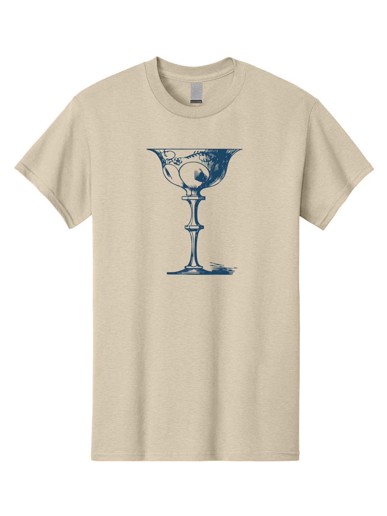 Victorian Cocktail Glass Men'S Graphic Tee, 100% Cotton, Comfortable Casual Summer Wear, Machine Washable, Elegant Glass, Luxury Design, Fine Dining, Wine Glass, Crystal Clear, Ornate Details, Refined Atmosphere, Sophisticated Decor, Aae773 8