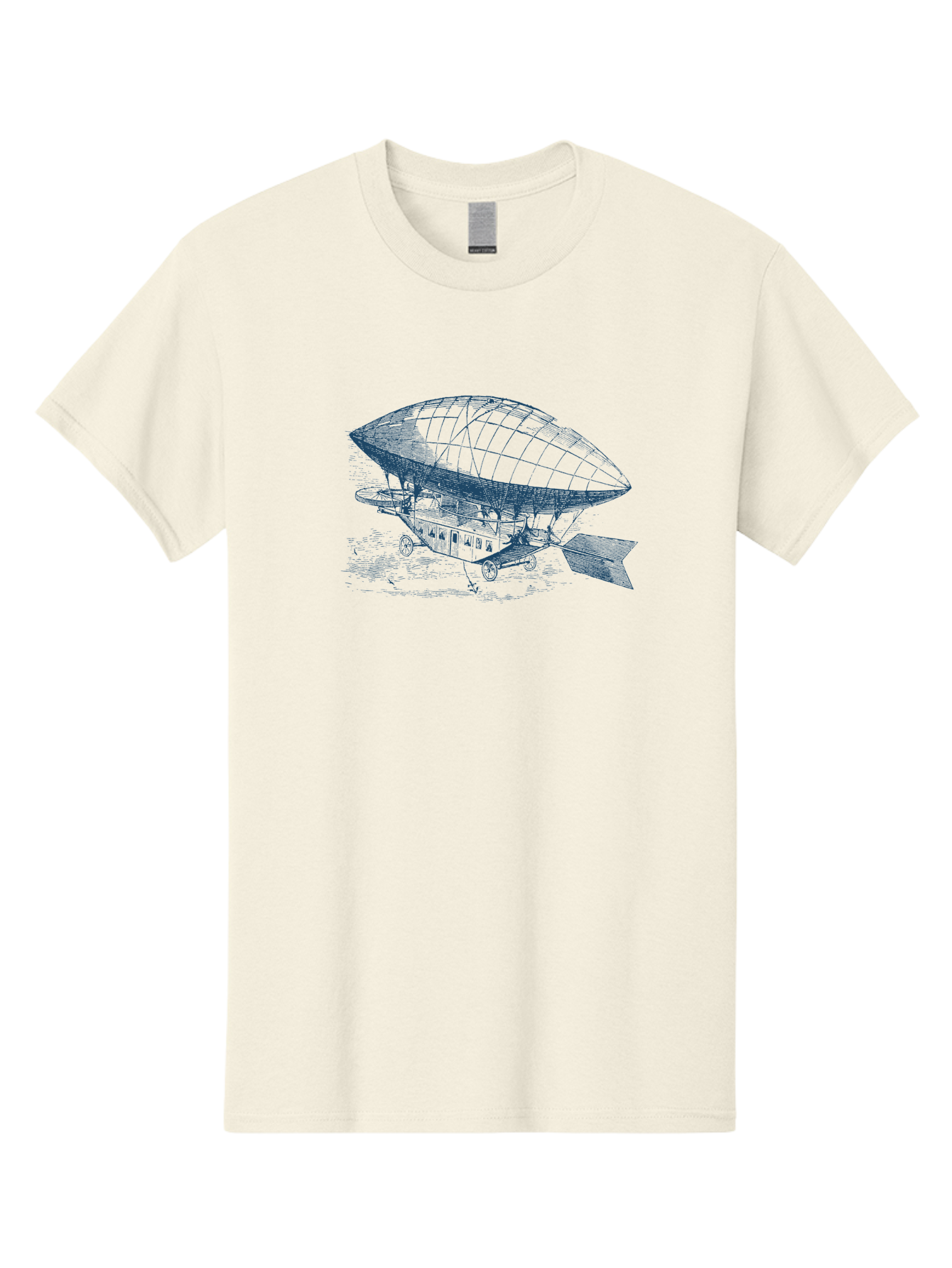 Vintage Hot Air Balloon Men'S Graphic Tee, 100% Cotton, Comfortable Casual Summer Wear, Machine Washable, Dirigible Balloon, Vintage Aircraft, Historical Aviation, Innovative Transportation, Early Flight Technology, Retro-Futuristic Design, Aae801 15