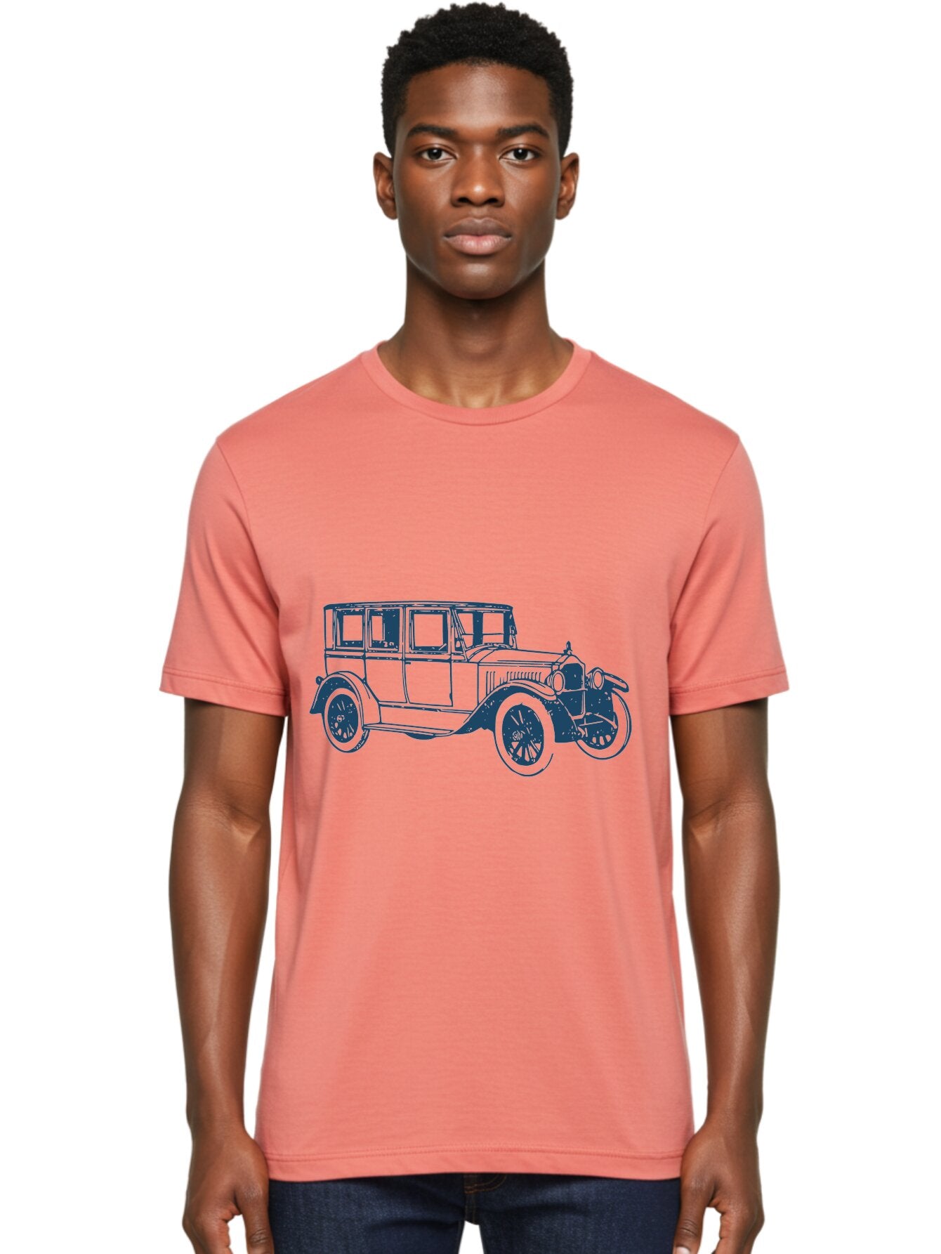 Vintage Motorcar 2 Men'S Graphic Tee, 100% Cotton, Comfortable Casual Summer Wear, Machine Washable, Vintage Car, Classic Automobile, Antique Vehicle, Retro Transportation, Old-Fashioned Car, Nostalgic Ride Aae804 22