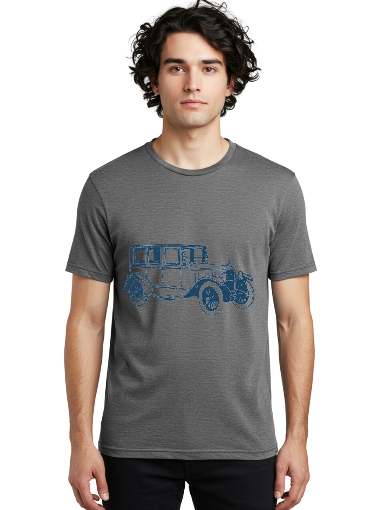 Vintage Motorcar 2 Men'S Graphic Tee, 100% Cotton, Comfortable Casual Summer Wear, Machine Washable, Vintage Car, Classic Automobile, Antique Vehicle, Retro Transportation, Old-Fashioned Car, Nostalgic Ride Aae804 21