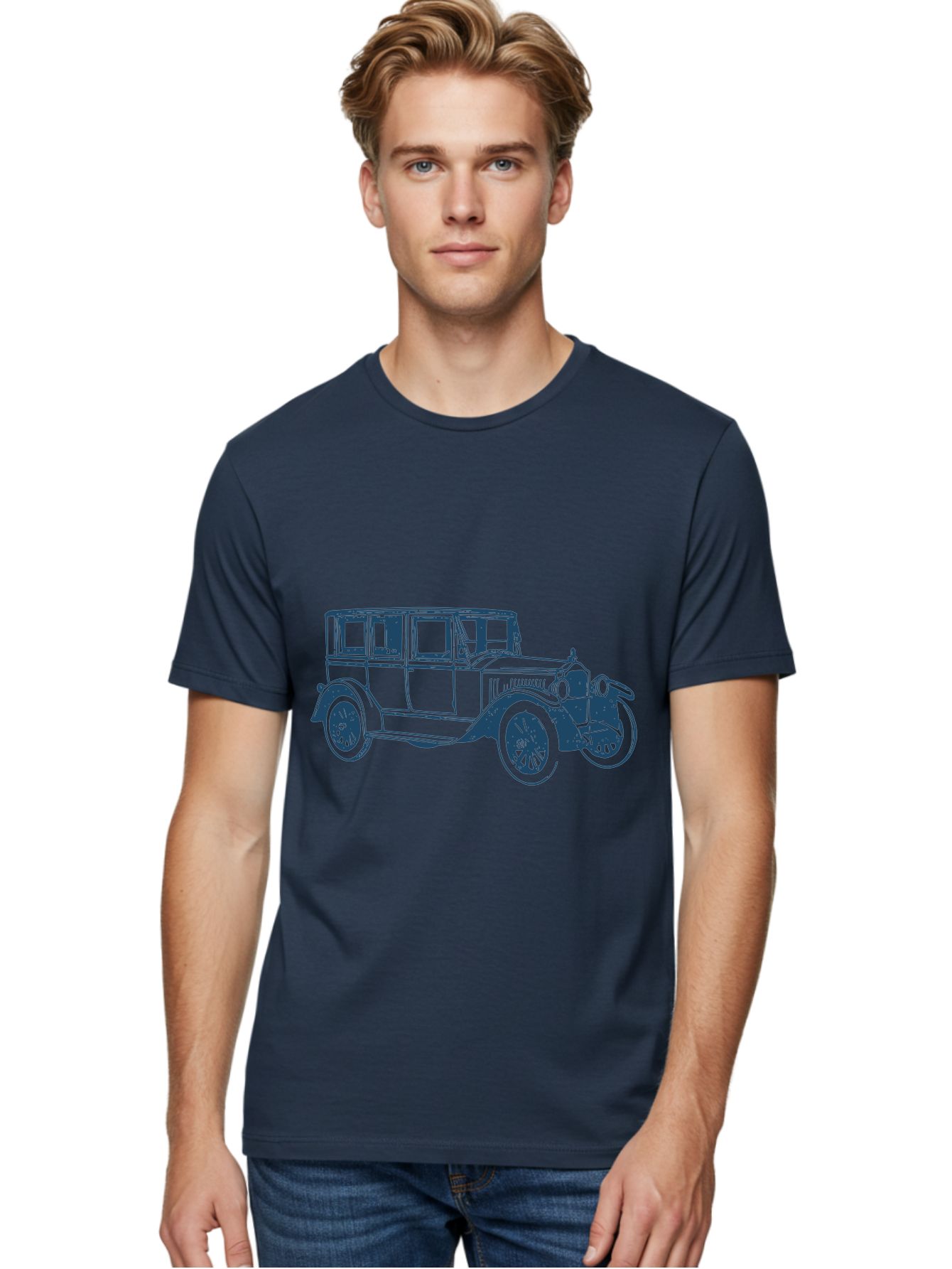 Vintage Motorcar 2 Men'S Graphic Tee, 100% Cotton, Comfortable Casual Summer Wear, Machine Washable, Vintage Car, Classic Automobile, Antique Vehicle, Retro Transportation, Old-Fashioned Car, Nostalgic Ride Aae804 14
