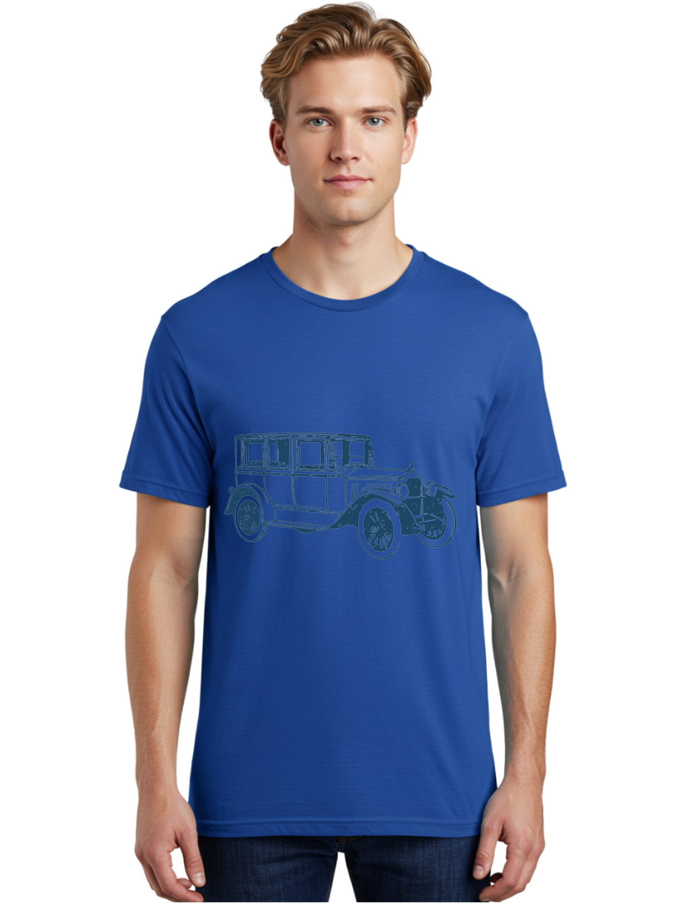 Vintage Motorcar 2 Men'S Graphic Tee, 100% Cotton, Comfortable Casual Summer Wear, Machine Washable, Vintage Car, Classic Automobile, Antique Vehicle, Retro Transportation, Old-Fashioned Car, Nostalgic Ride Aae804 8