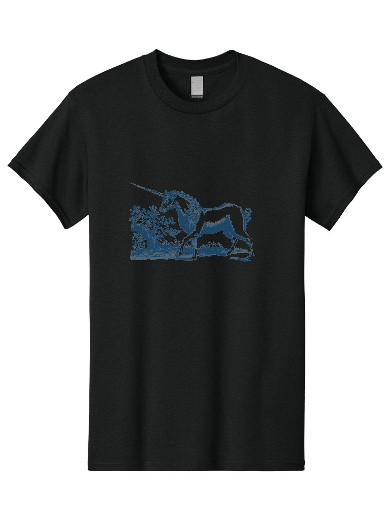 Wandering Unicorn Spirit Men'S Graphic Tee, 100% Cotton, Comfortable Casual Summer Wear, Machine Washable, Unicorn, Mythical Creature, Fantasy Art, Majestic Horse, Single Horn, Folklore, Mystical Being, Legendary Creature, Whimsical Design Aae820 8