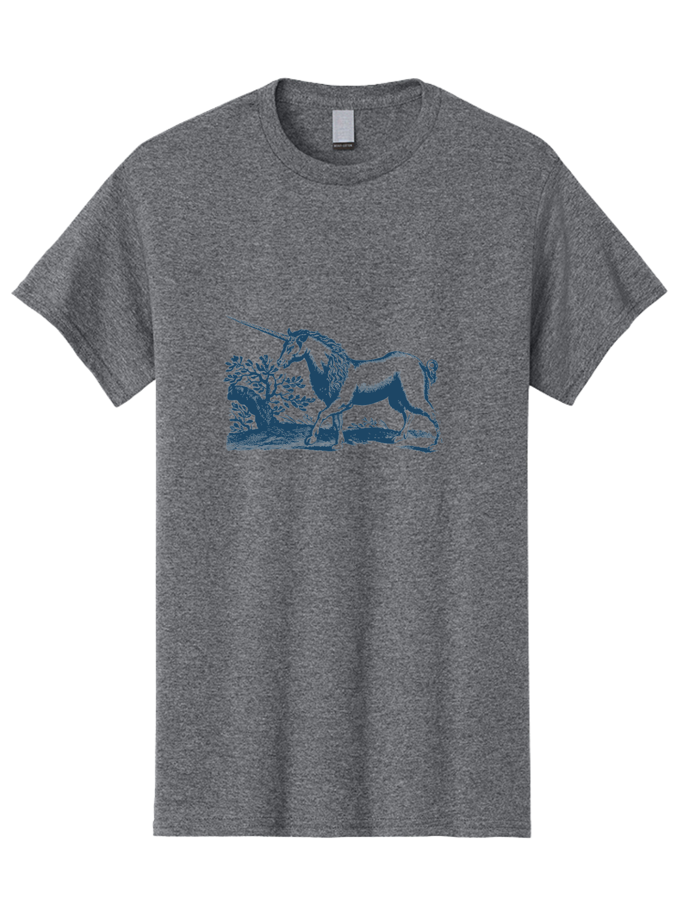 Wandering Unicorn Spirit Men'S Graphic Tee, 100% Cotton, Comfortable Casual Summer Wear, Machine Washable, Unicorn, Mythical Creature, Fantasy Art, Majestic Horse, Single Horn, Folklore, Mystical Being, Legendary Creature, Whimsical Design Aae820 15
