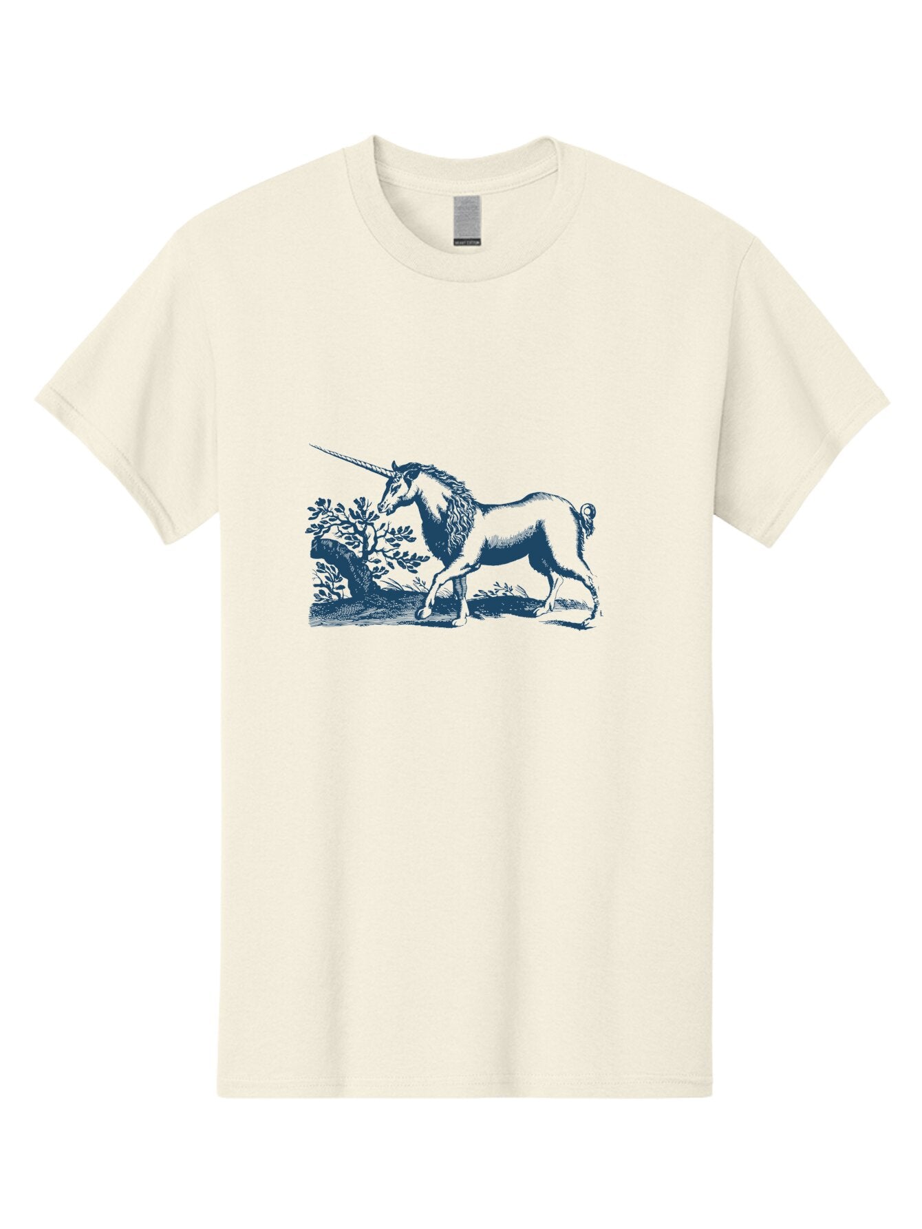 Wandering Unicorn Spirit Men'S Graphic Tee, 100% Cotton, Comfortable Casual Summer Wear, Machine Washable, Unicorn, Mythical Creature, Fantasy Art, Majestic Horse, Single Horn, Folklore, Mystical Being, Legendary Creature, Whimsical Design Aae820 6