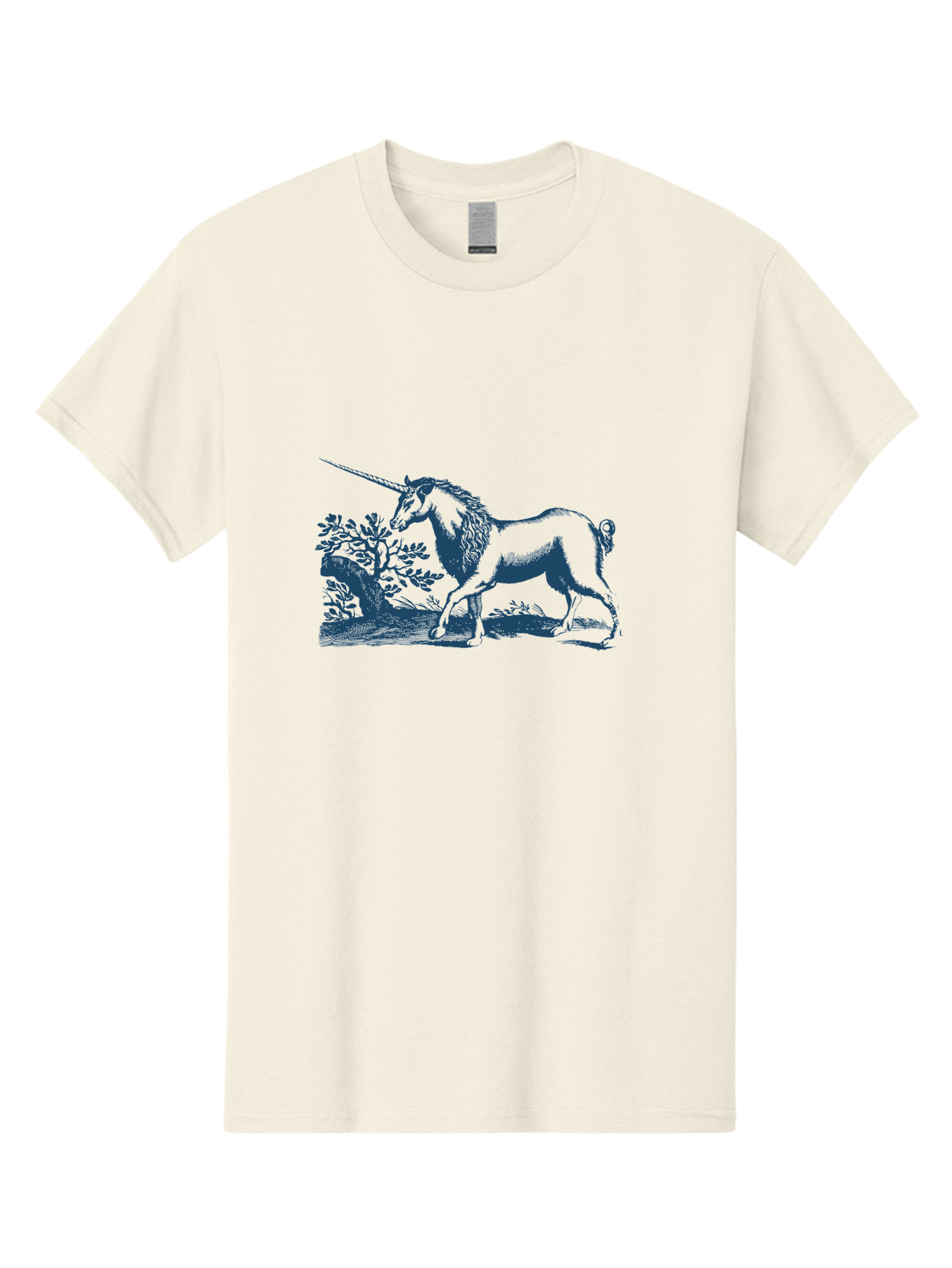 Wandering Unicorn Spirit Men'S Graphic Tee, 100% Cotton, Comfortable Casual Summer Wear, Machine Washable, Unicorn, Mythical Creature, Fantasy Art, Majestic Horse, Single Horn, Folklore, Mystical Being, Legendary Creature, Whimsical Design Aae820 13