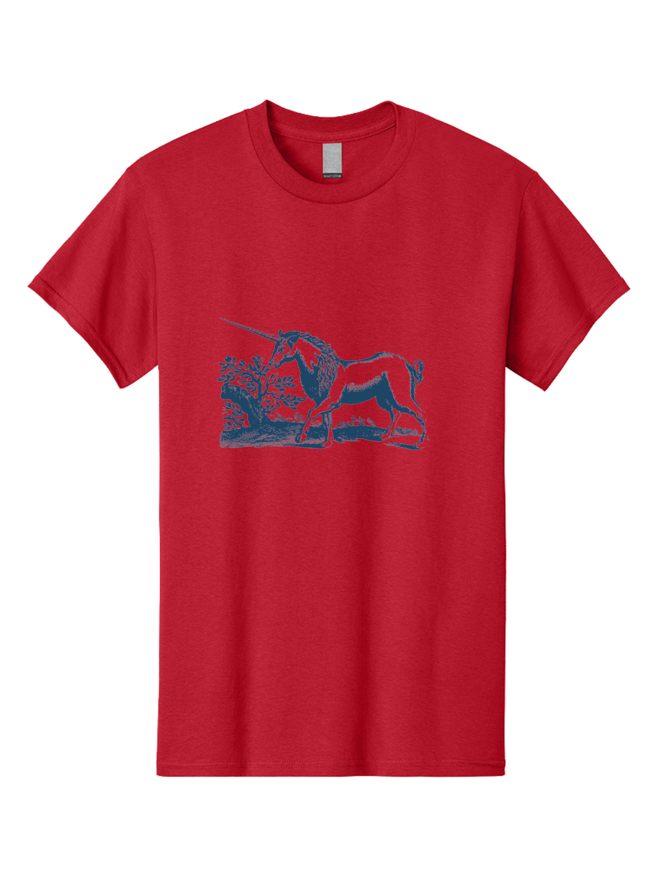 Wandering Unicorn Spirit Men'S Graphic Tee, 100% Cotton, Comfortable Casual Summer Wear, Machine Washable, Unicorn, Mythical Creature, Fantasy Art, Majestic Horse, Single Horn, Folklore, Mystical Being, Legendary Creature, Whimsical Design Aae820 27