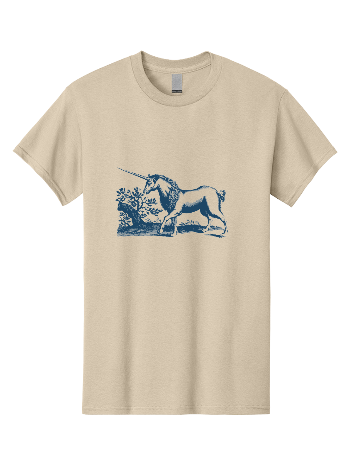 Wandering Unicorn Spirit Men'S Graphic Tee, 100% Cotton, Comfortable Casual Summer Wear, Machine Washable, Unicorn, Mythical Creature, Fantasy Art, Majestic Horse, Single Horn, Folklore, Mystical Being, Legendary Creature, Whimsical Design Aae820 29
