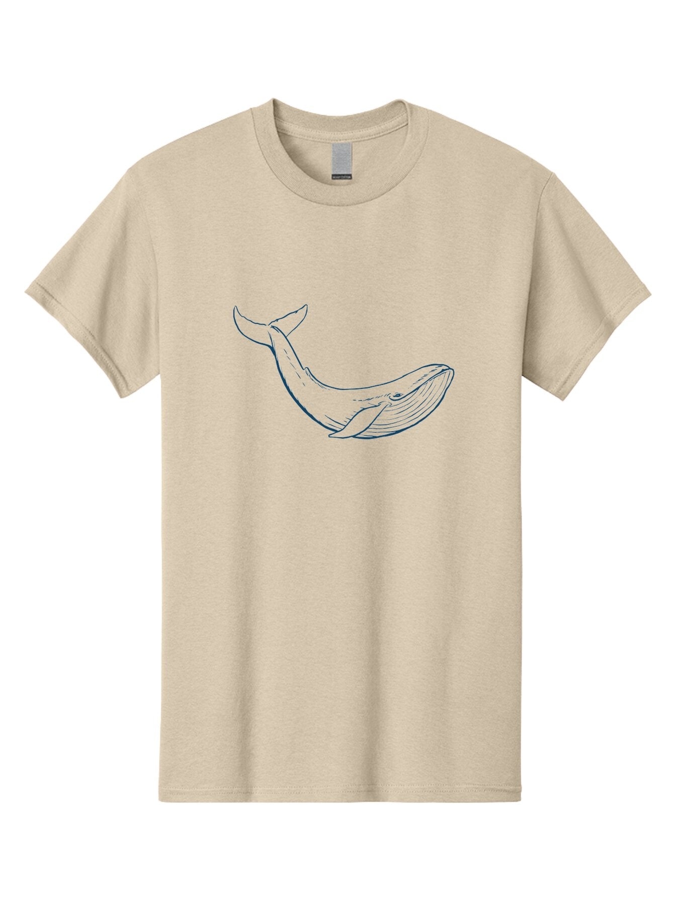 Whale Men'S Graphic Tee, 100% Cotton, Comfortable Casual Summer Wear, Machine Washable, Whale Illustration, Simple Line Art, Minimalist Design, Ocean Creature, Marine Life, Simple Shapes, Elegant Lines, Abstract Art Aae836 13