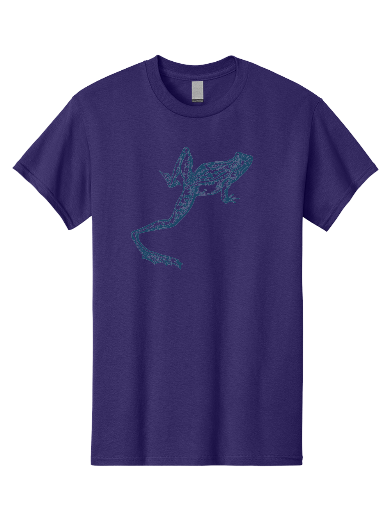Wildjump Frog 2 Men'S Graphic Tee, 100% Cotton, Comfortable Casual Summer Wear, Machine Washable, Leaping Frog, Dynamic Pose, Intricate Details, Amphibian Art, Wildlife Illustration, Creative Graphics, Jumping Frog, Artistic Design, Aae850 21