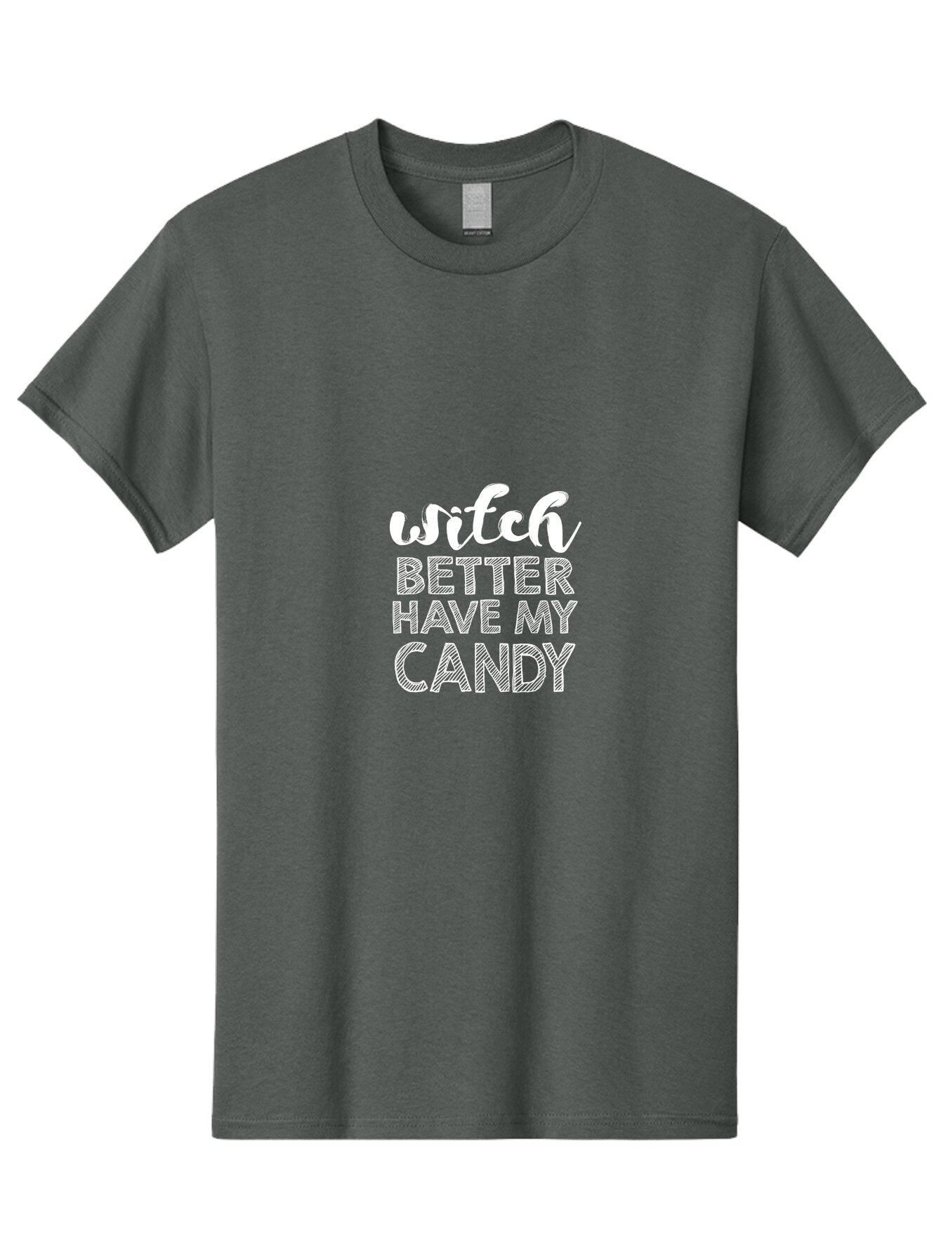 Witch Better Have My Candy Men'S Graphic Tee, 100% Cotton, Comfortable Casual Summer Wear, Machine Washable, Halloween Quote, Funny Halloween Sayings, Candy Lover, Halloween Humor, Spooky Season, Witchy Vibes, Trick Or Treat, Halloween Phrases Aae857 11