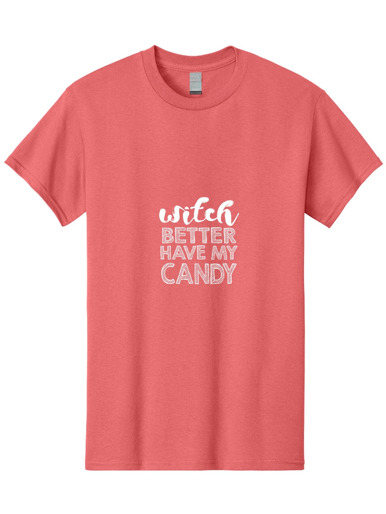 Witch Better Have My Candy Men'S Graphic Tee, 100% Cotton, Comfortable Casual Summer Wear, Machine Washable, Halloween Quote, Funny Halloween Sayings, Candy Lover, Halloween Humor, Spooky Season, Witchy Vibes, Trick Or Treat, Halloween Phrases Aae857