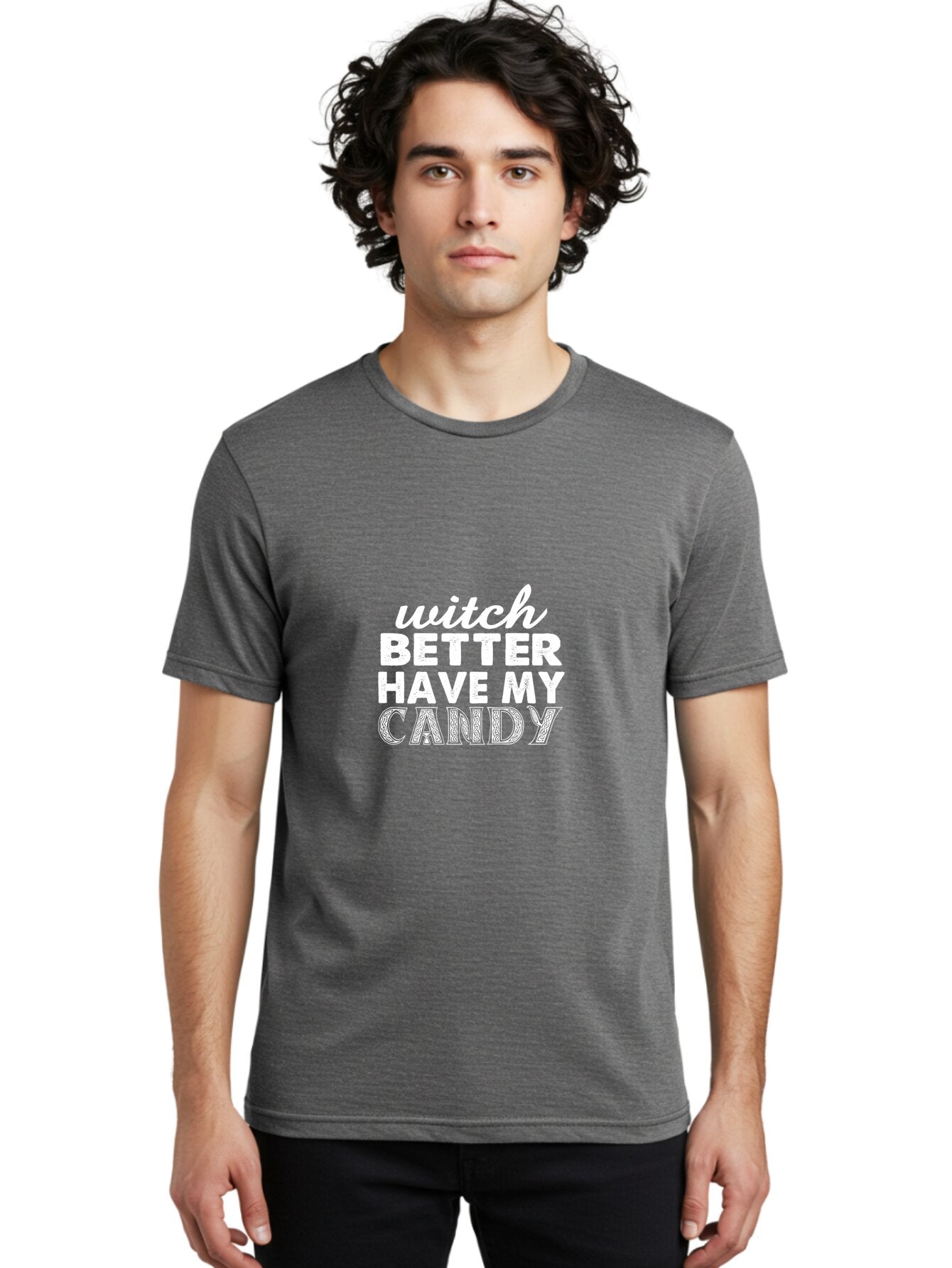 Witch Better Have My Candy 2 Men'S Graphic Tee, 100% Cotton, Comfortable Casual Summer Wear, Machine Washable, Halloween Quote, Funny Saying, Witch Phrase, Candy Humor, Spooky Season, Halloween Humor, Candy Love, Trick Or Treat Aae858 20