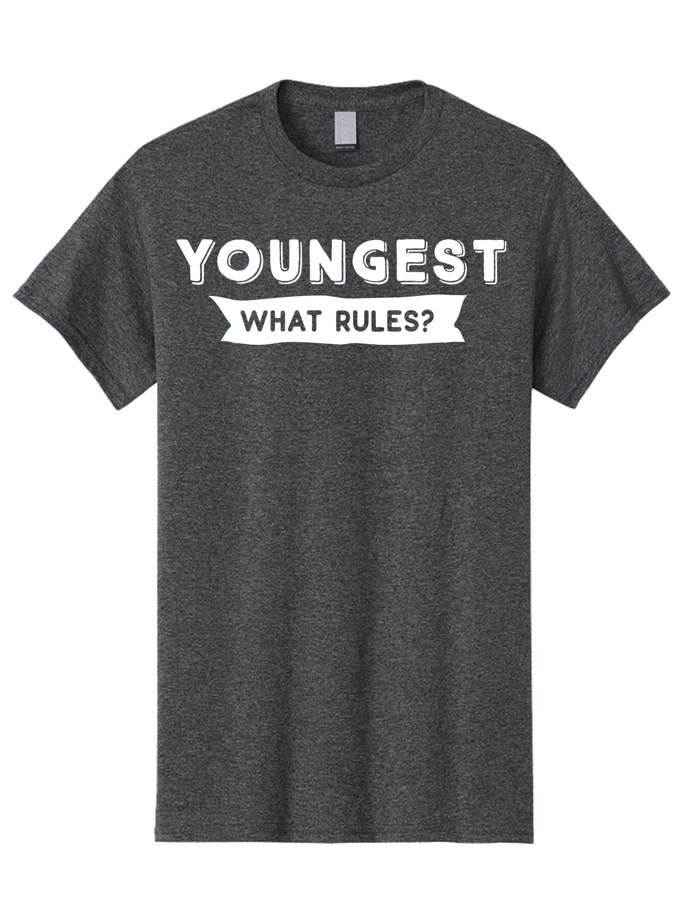 Youngest - What Rules White Men'S Graphic Tee, 100% Cotton, Comfortable Casual Summer Wear, Machine Washable, Youngest What Rules, Rule Breaking, Trending Topics, Social Media Buzz, Youth Culture, Controversy, Debate, Modern Slang Aae878 11