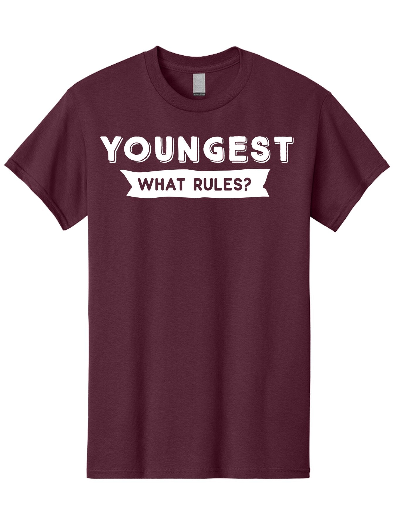 Youngest - What Rules White Men'S Graphic Tee, 100% Cotton, Comfortable Casual Summer Wear, Machine Washable, Youngest What Rules, Rule Breaking, Trending Topics, Social Media Buzz, Youth Culture, Controversy, Debate, Modern Slang Aae878 6