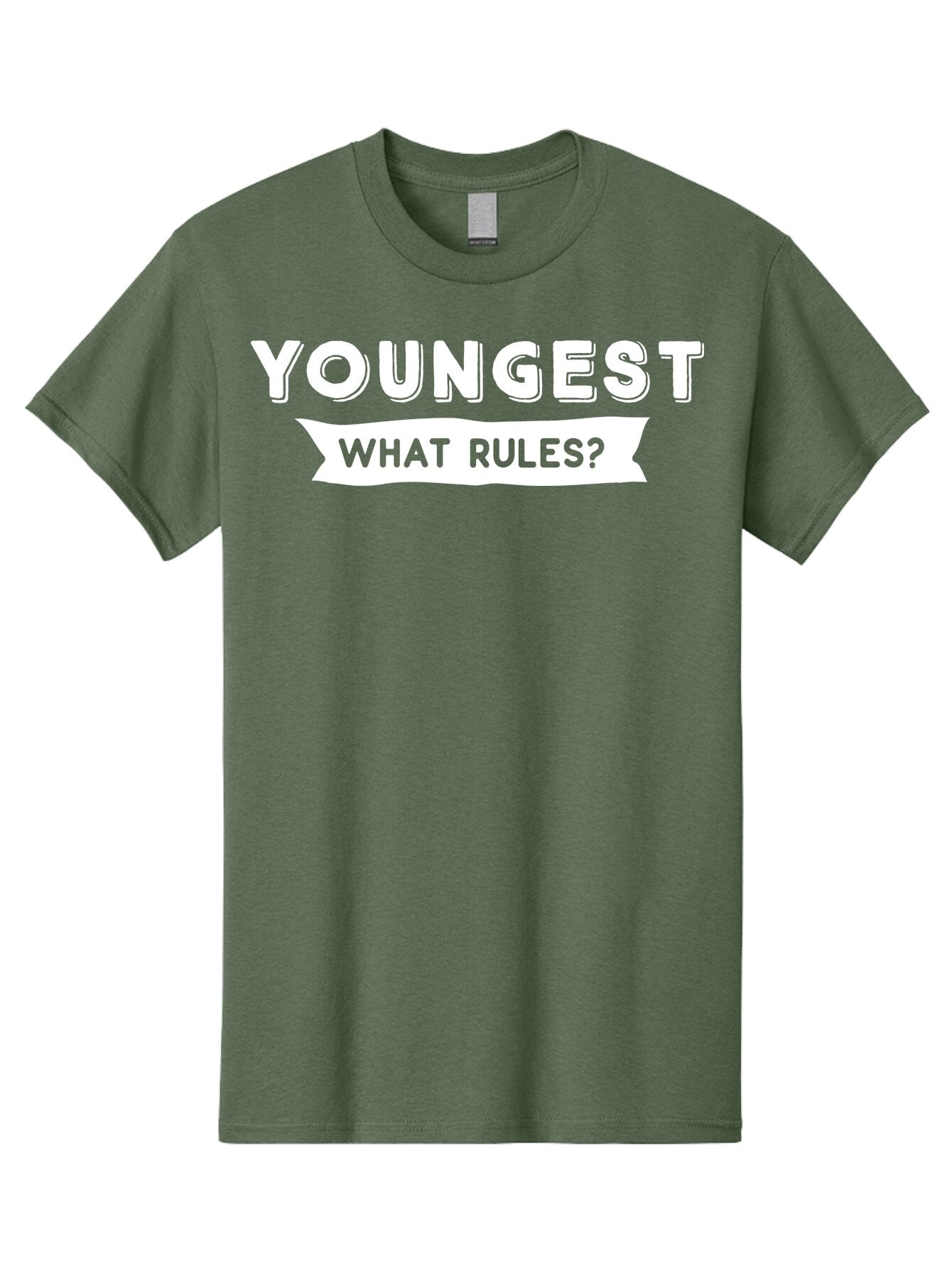 Youngest - What Rules White Men'S Graphic Tee, 100% Cotton, Comfortable Casual Summer Wear, Machine Washable, Youngest What Rules, Rule Breaking, Trending Topics, Social Media Buzz, Youth Culture, Controversy, Debate, Modern Slang Aae878 3