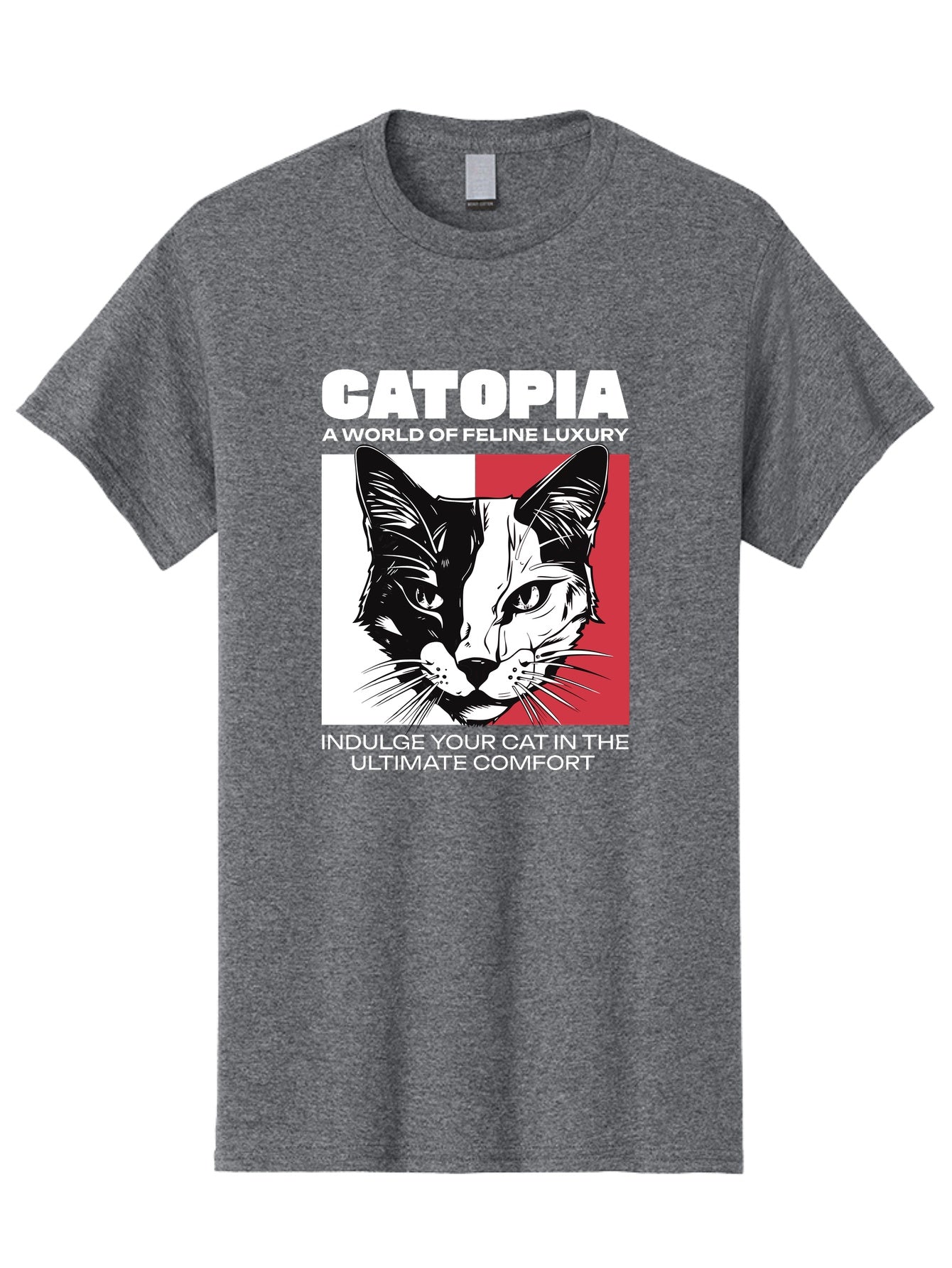 Catopia Mens Graphic Tee,100% Cotton,Casual Summer Wear AAT111 20