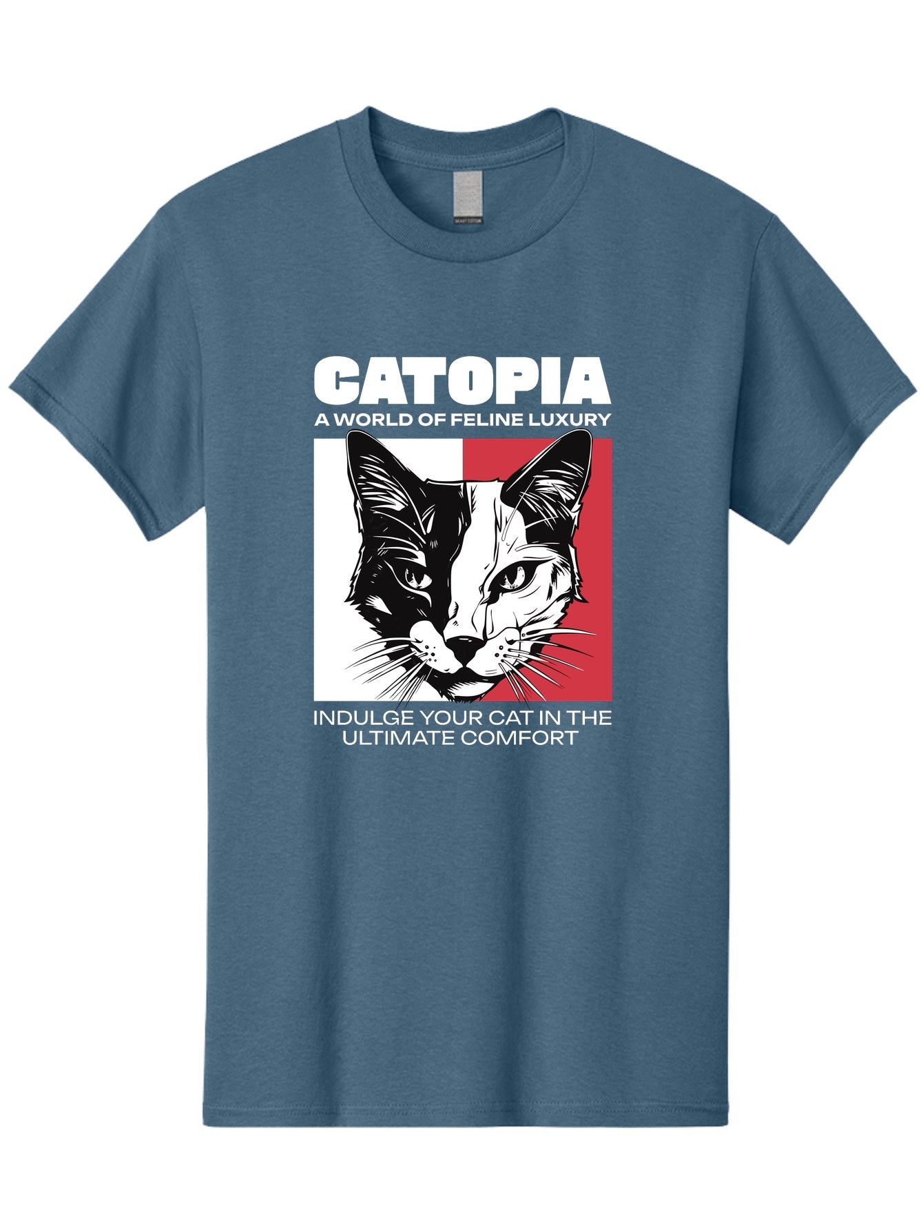 Catopia Mens Graphic Tee,100% Cotton,Casual Summer Wear AAT111 21