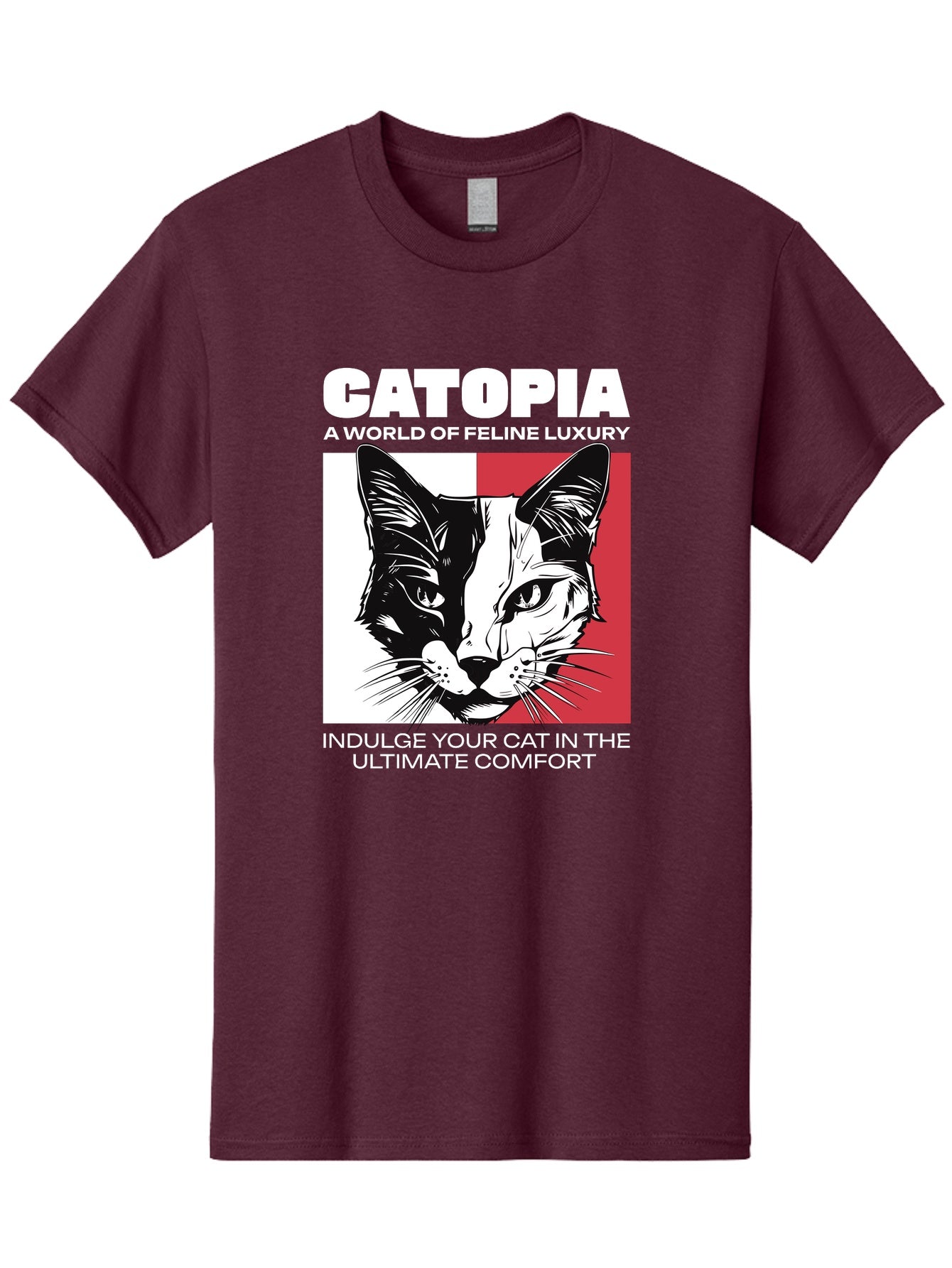 Catopia Mens Graphic Tee,100% Cotton,Casual Summer Wear AAT111 22