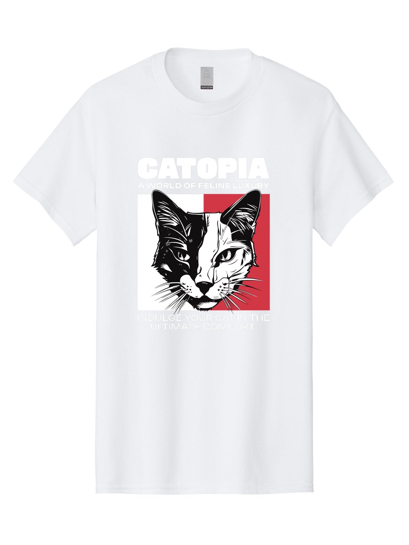 Catopia Mens Graphic Tee,100% Cotton,Casual Summer Wear AAT111 30