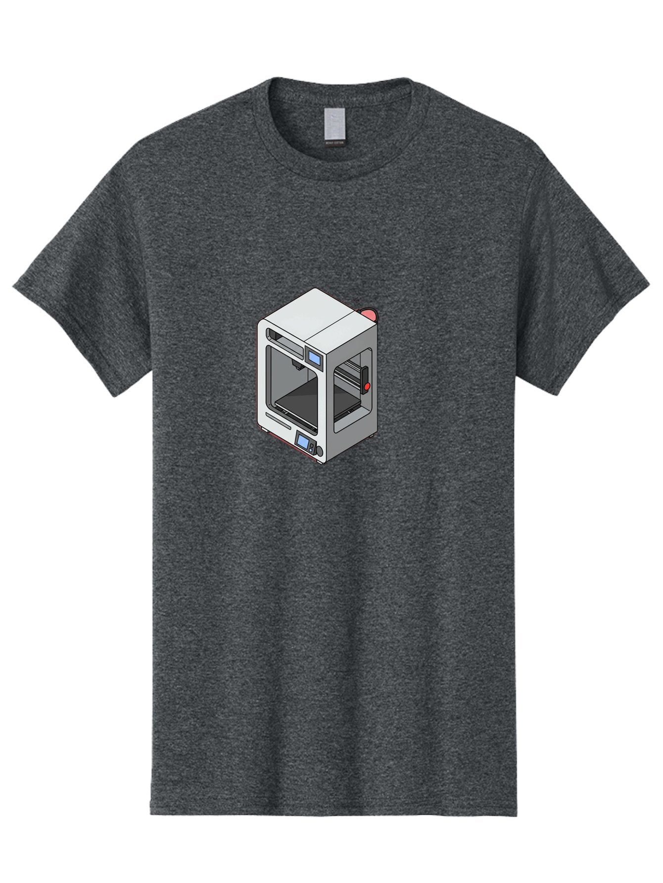 3D-Printer-11 Men'S Graphic Tee, 100% Cotton, Comfortable Casual Summer Wear, Machine Washable, 3D Printing Technology, Additive Manufacturing, Rapid Prototyping, Digital Fabrication, Futuristic Design, Modern Machinery, Precision Engineering, Baa004 9