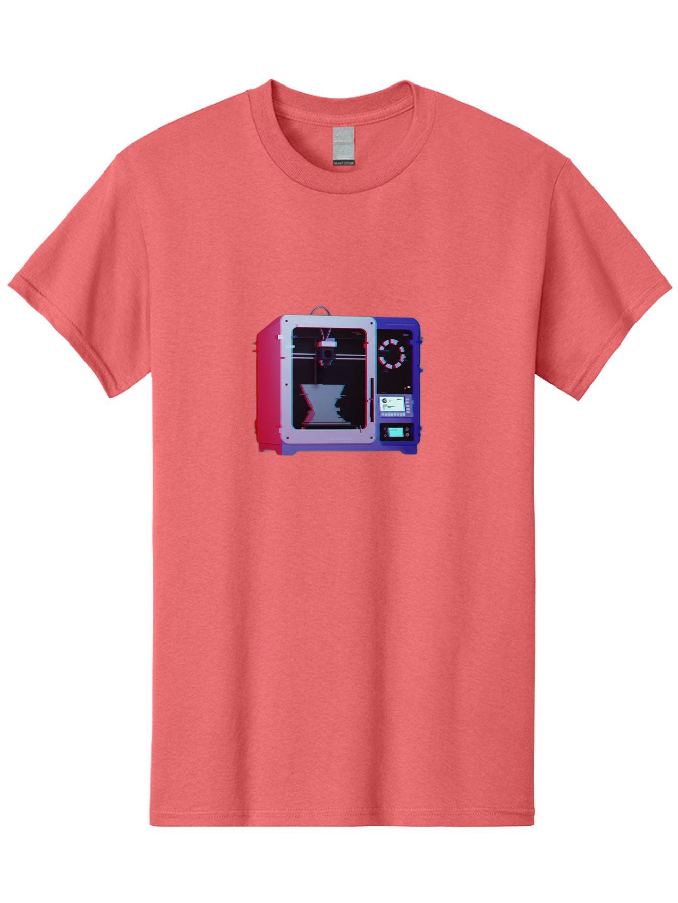 3D-Printer-15 Men'S Graphic Tee, 100% Cotton, Comfortable Casual Summer Wear, Machine Washable, 3D Printing Technology, Additive Manufacturing, Futuristic Design, Digital Fabrication, Rapid Prototyping, Custom Parts, Innovative Machinery Baa008 17