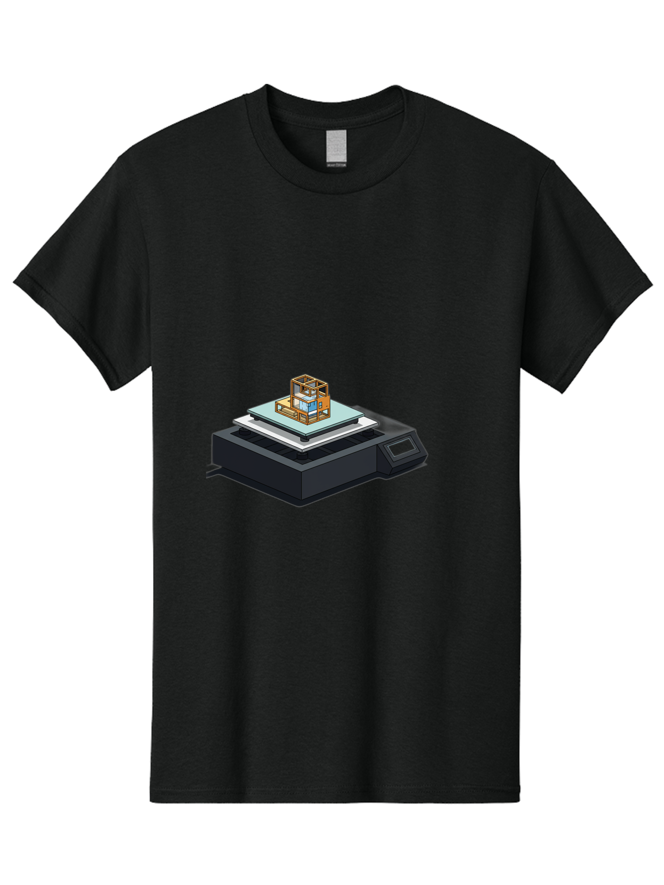 3D-Printer-19 Men'S Graphic Tee, 100% Cotton, Comfortable Casual Summer Wear, Machine Washable, 3D Printing Technology, Additive Manufacturing, Prototype Development, Rapid Prototyping, 3D Modeling, Futuristic Design, Innovative Printing, Baa012 19