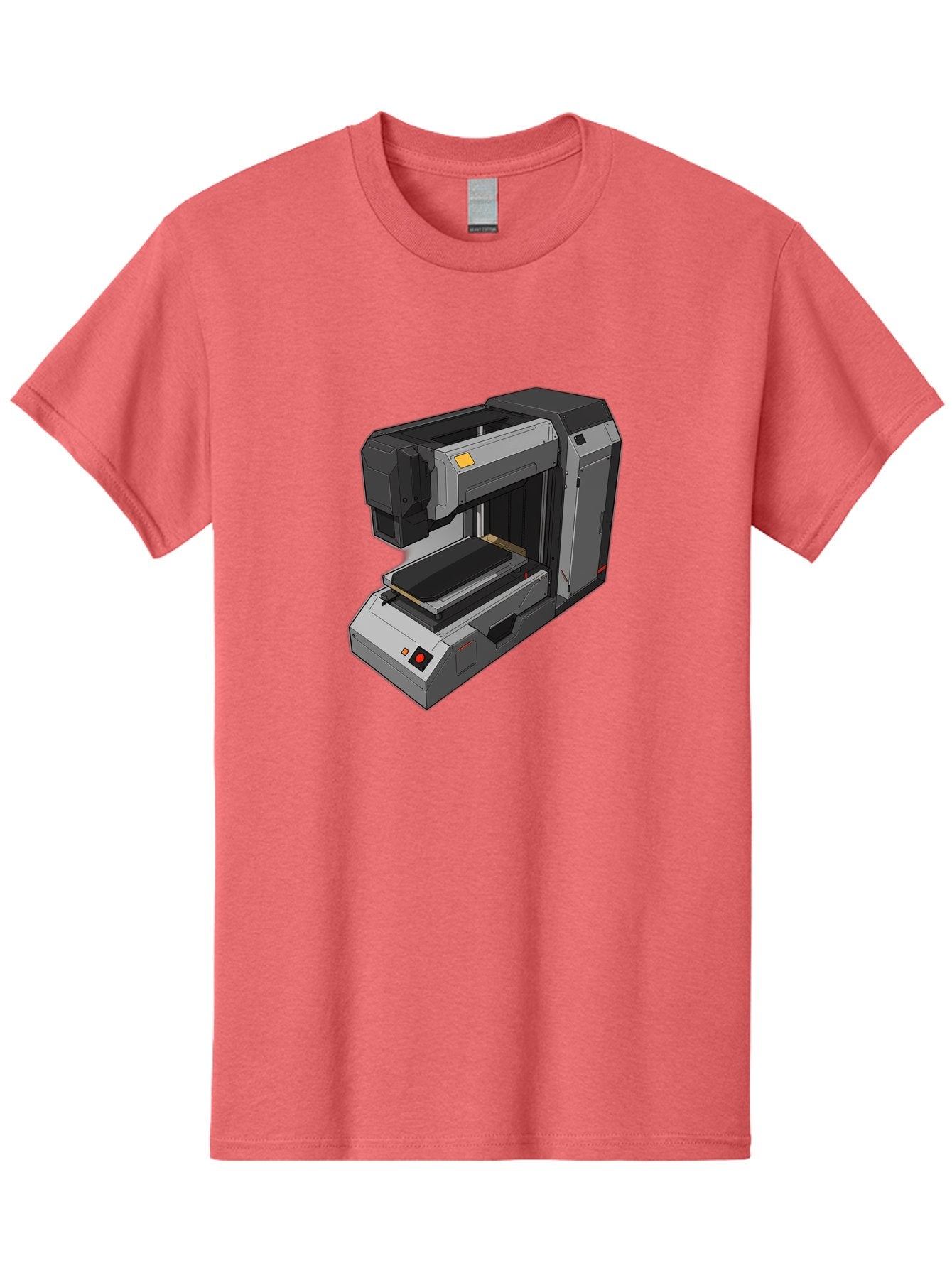 3D-Printer-41 Men'S Graphic Tee, 100% Cotton, Comfortable Casual Summer Wear, Machine Washable, 3D Printing Technology, Digital Fabrication, Additive Manufacturing, Printer Design, Futuristic Machinery, Modern Innovation, 3D Modeling, Baa037 15